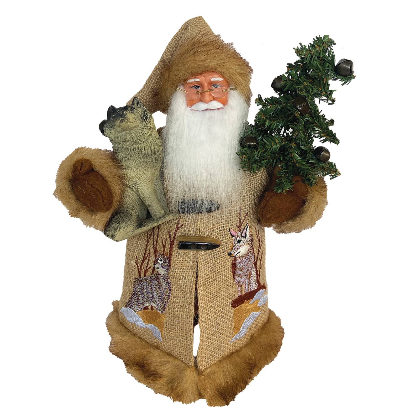 Santa's Workshop 15" Call of the Wolf Claus