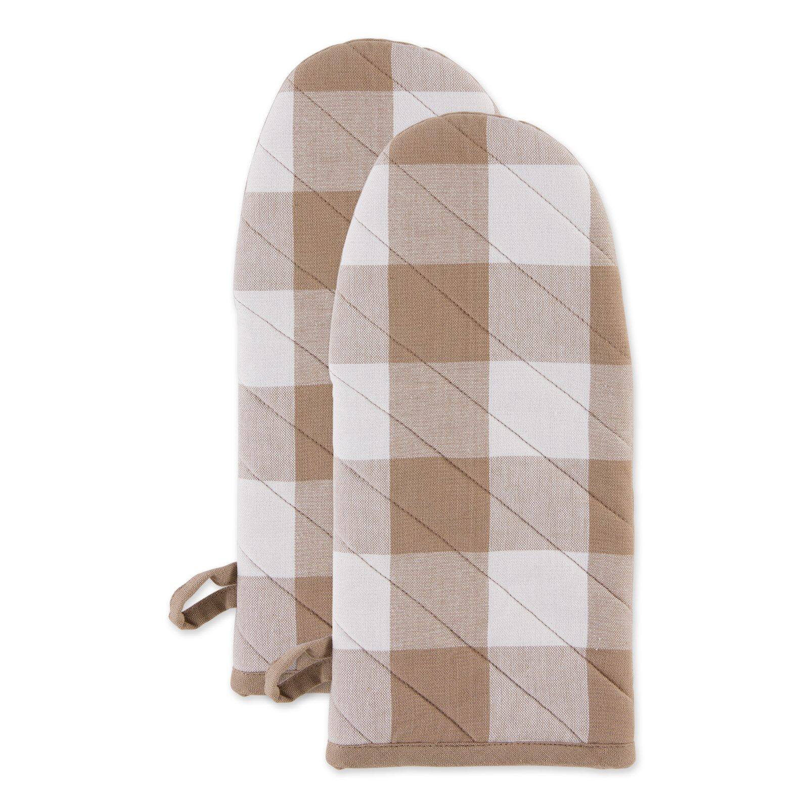 DII® Buffalo Check Oven Mitts