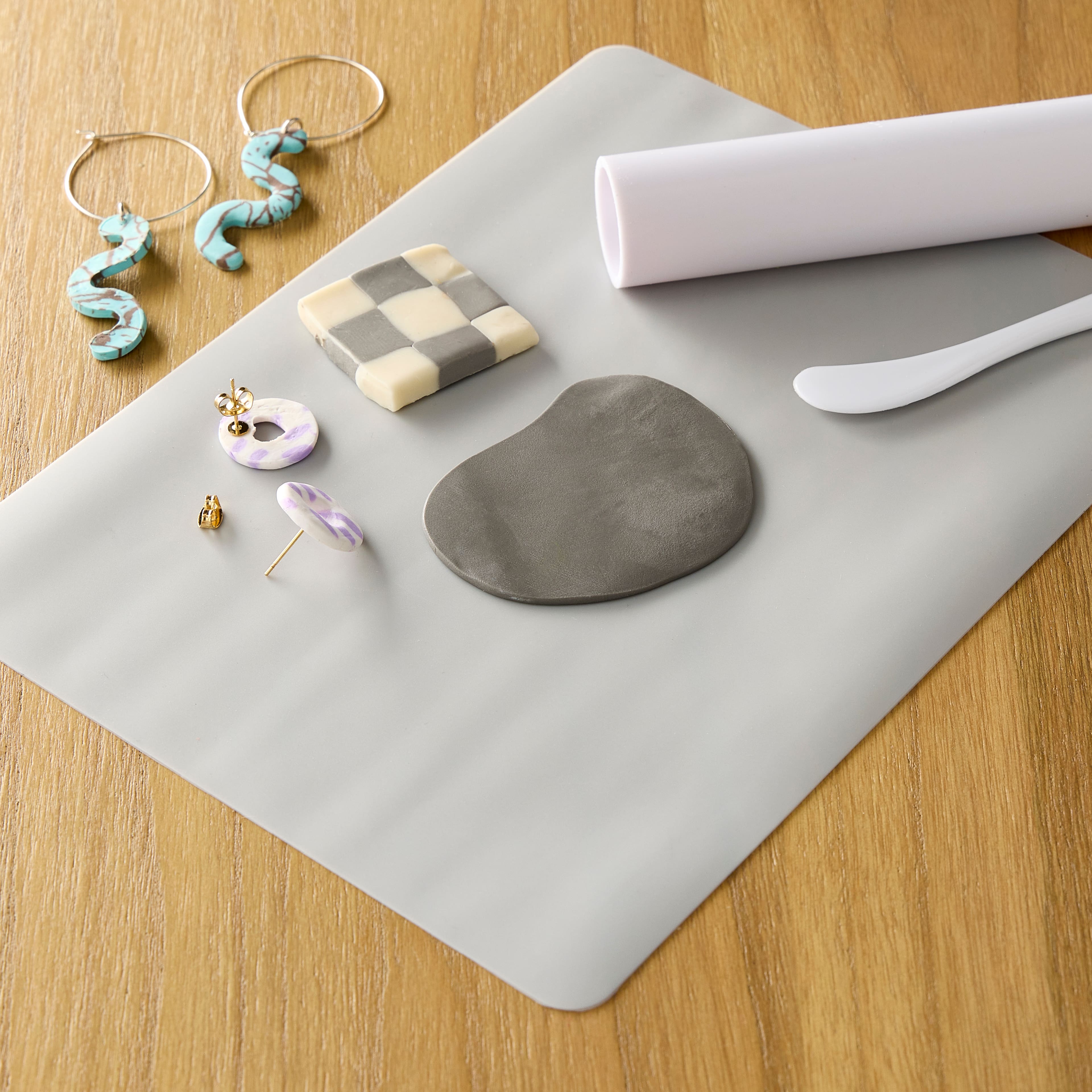 12 Pack: Light Gray Wax Silicone Mat by Recollections™