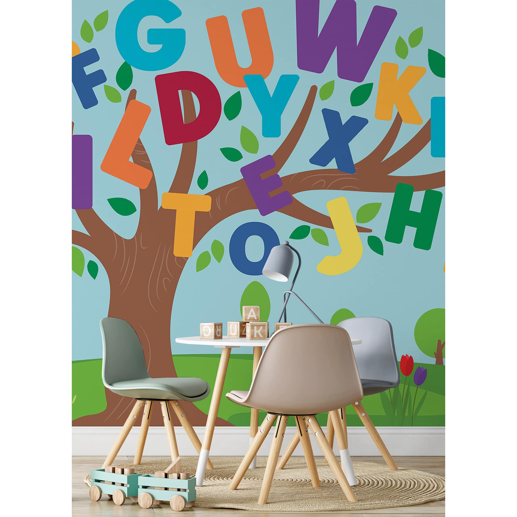 RoomMates Alphabet Tree Peel & Stick Mural