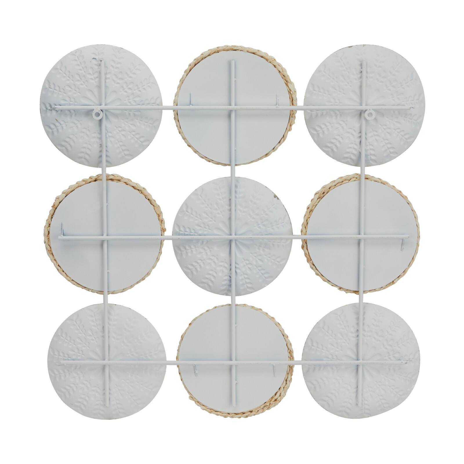 Grey Modern Abstract Wall Decor, 31" x 1" x 31"