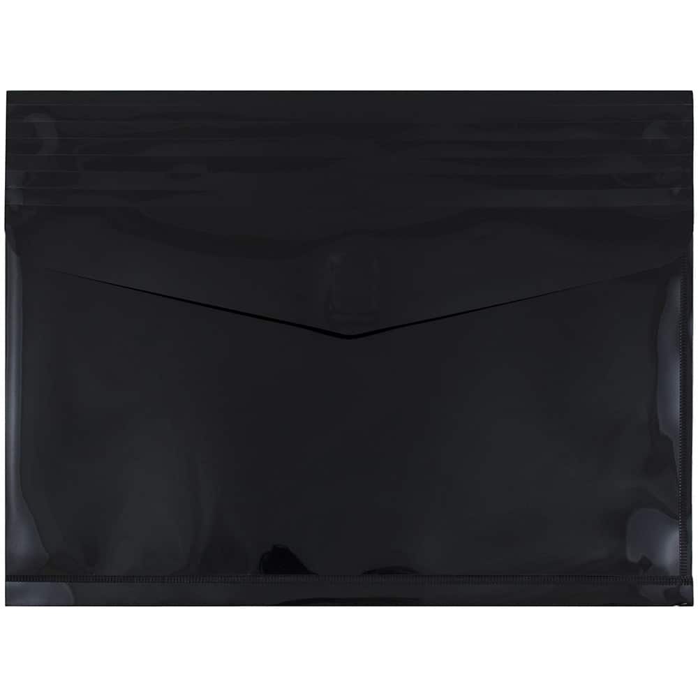 JAM Paper 9.75" x 13" Plastic Hook & Loop Closure Envelopes, 12ct.