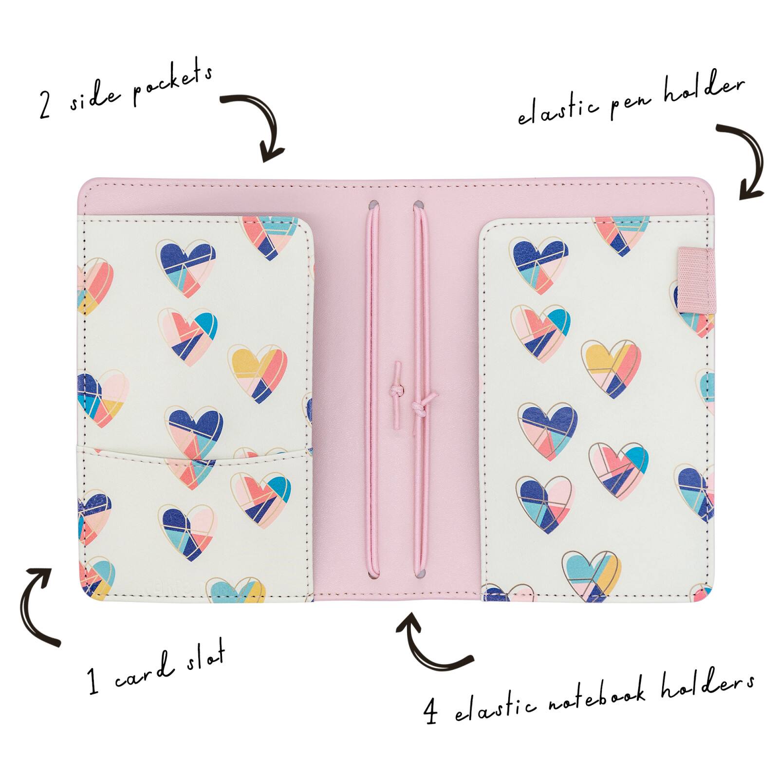 Pukka Pads Ballerina Pink A6 Notebook & Passport Holder