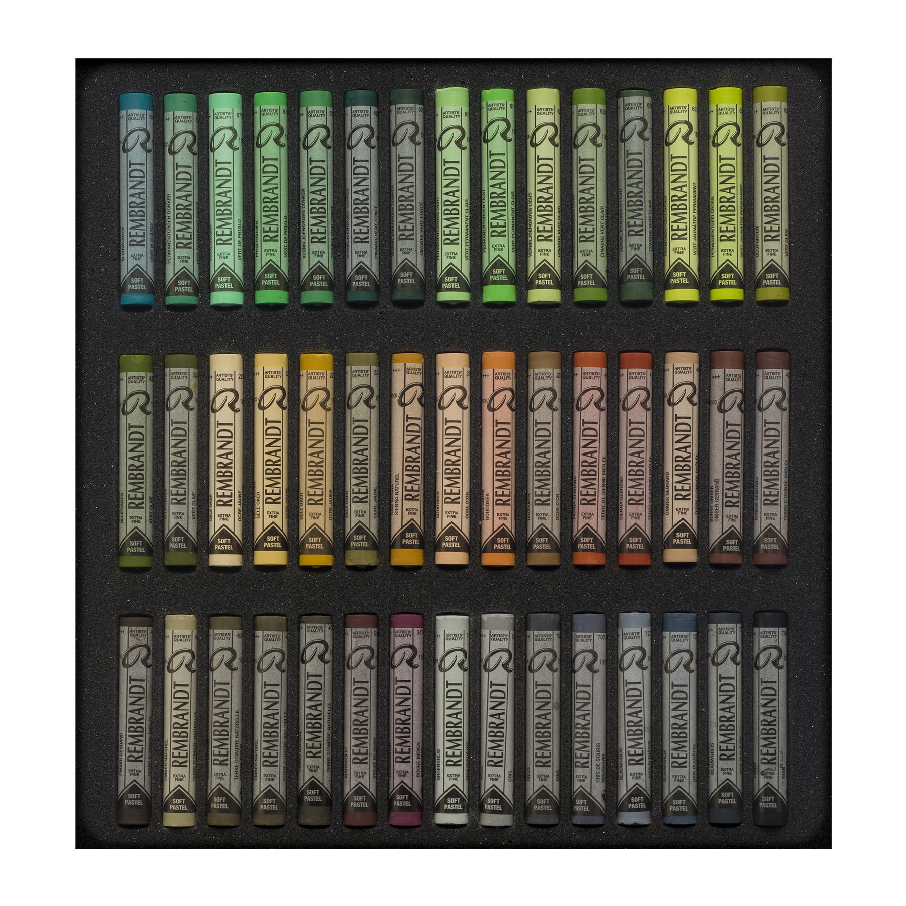 Rembrandt 90 Full Sticks General Soft Pastel Set