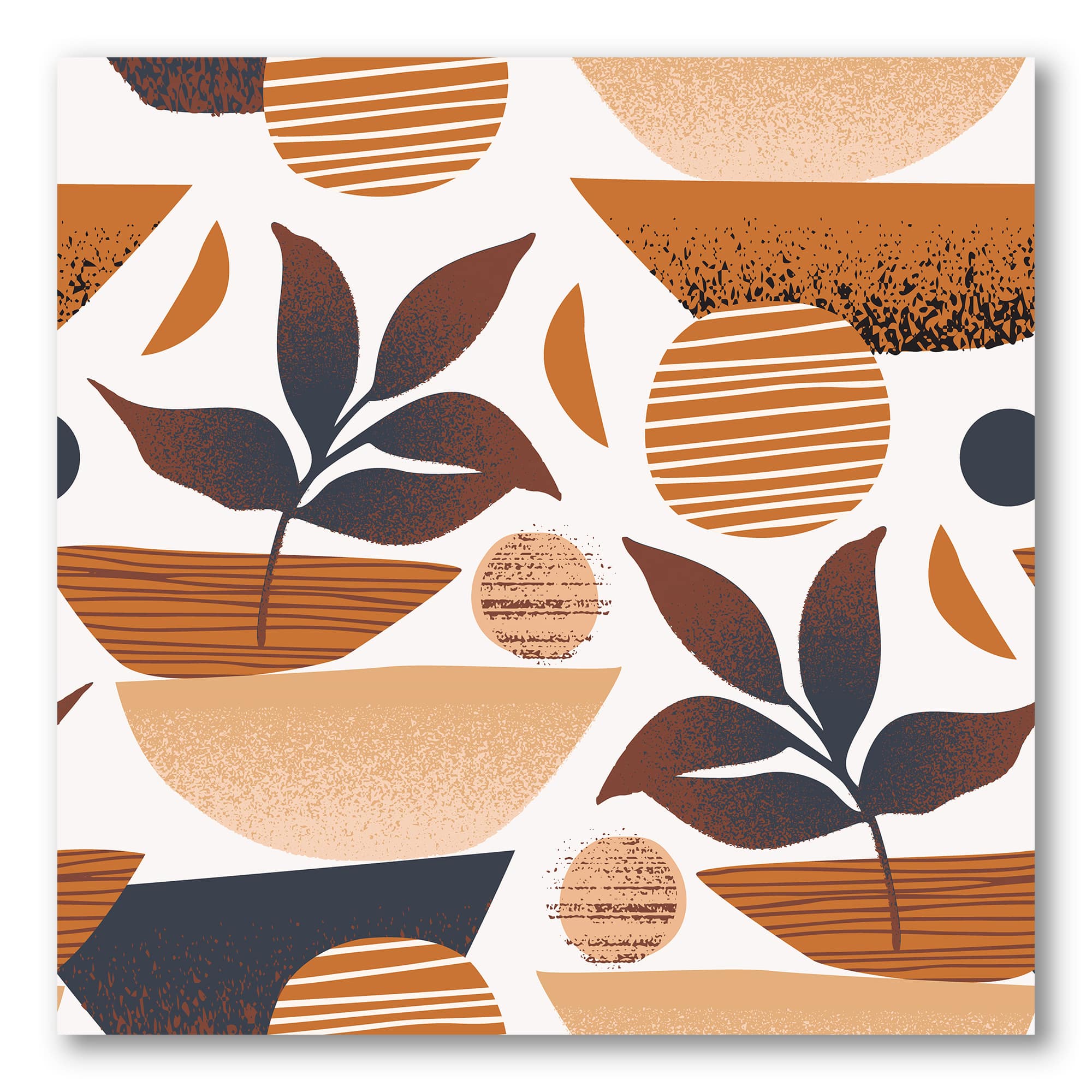 Designart - Tropical Leaf Silhouettes and Shapes I