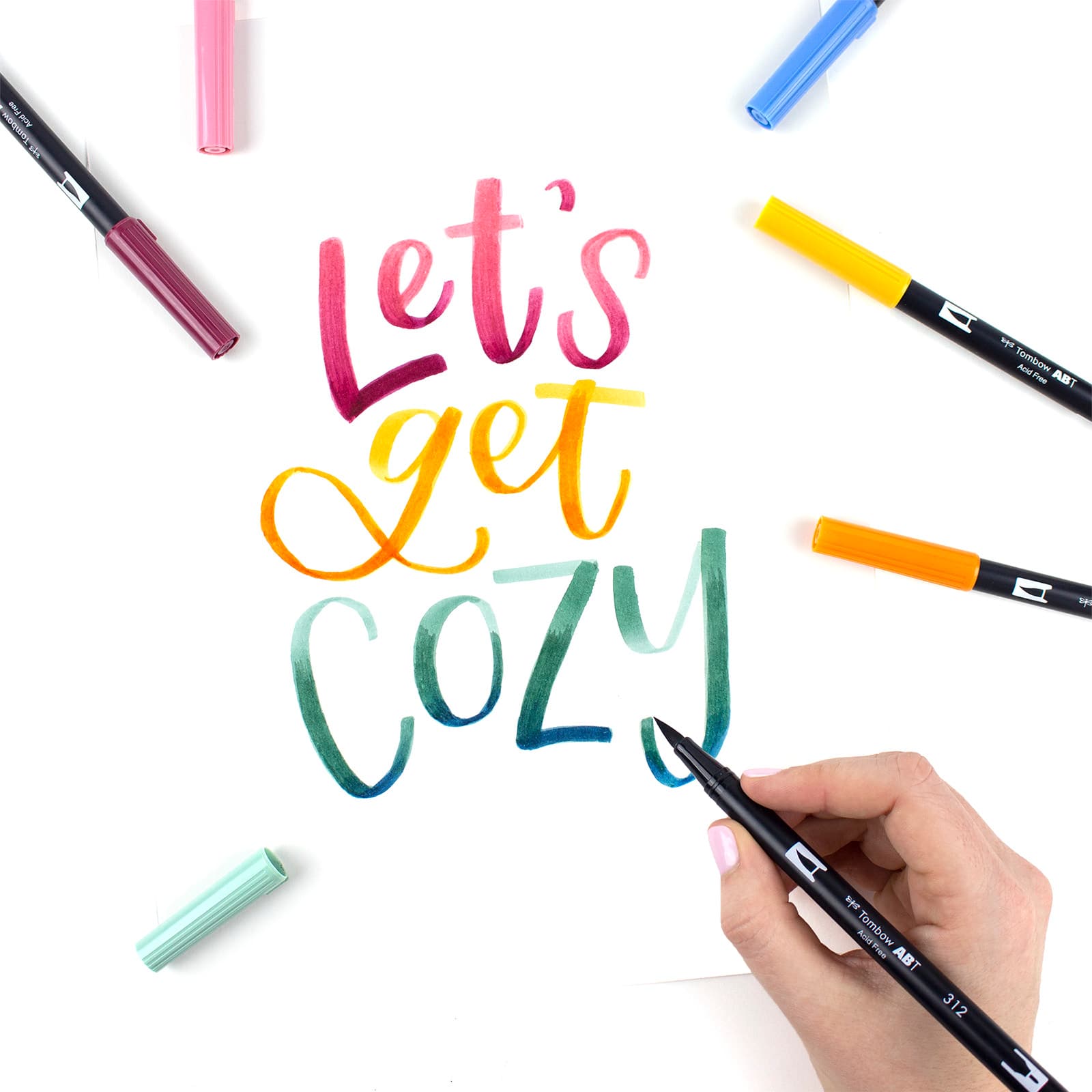 6 Packs: 10 ct. (60 total) Tombow Cottage Dual Brush Pens