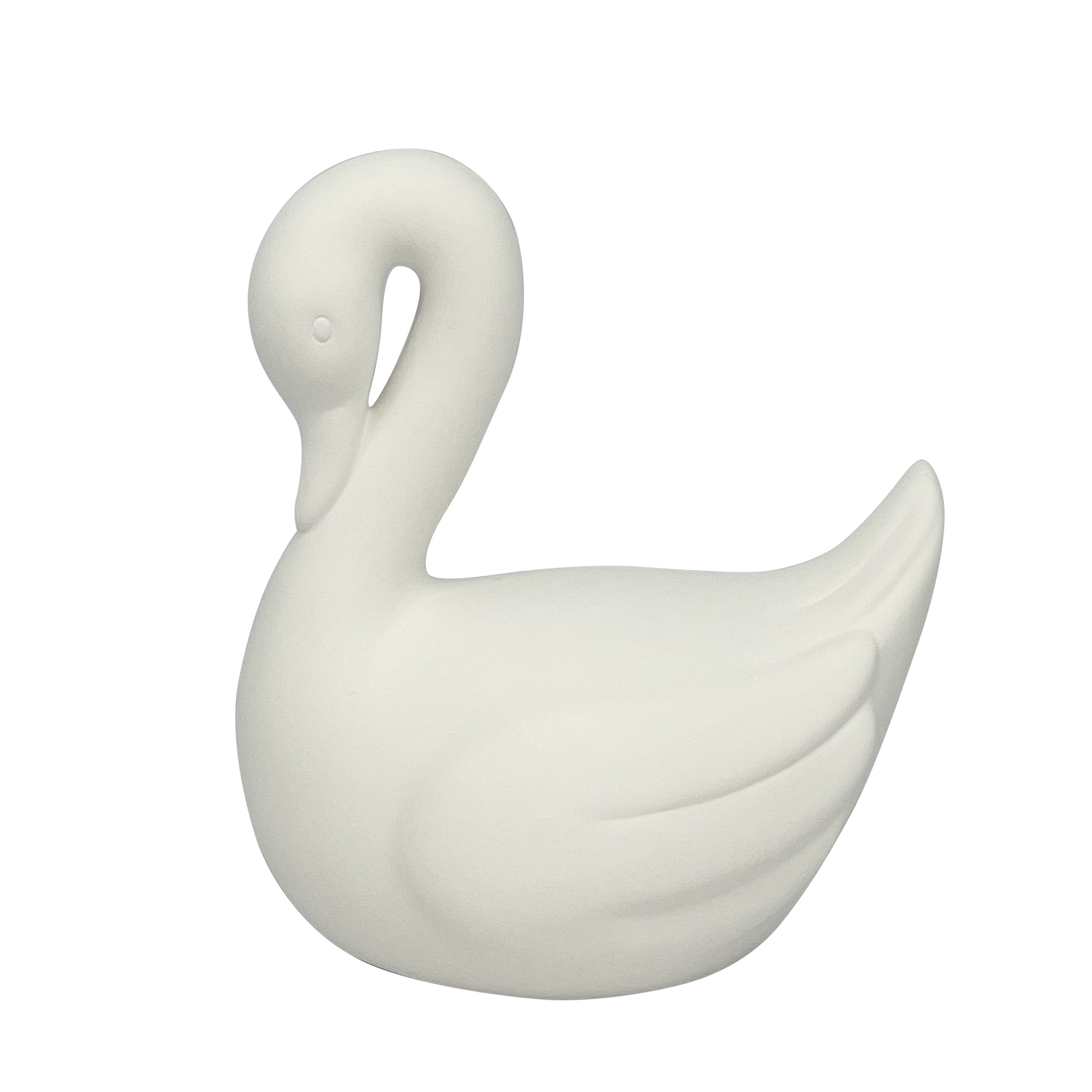 6.5" DIY Ceramic Swan Figurine by Make Market®