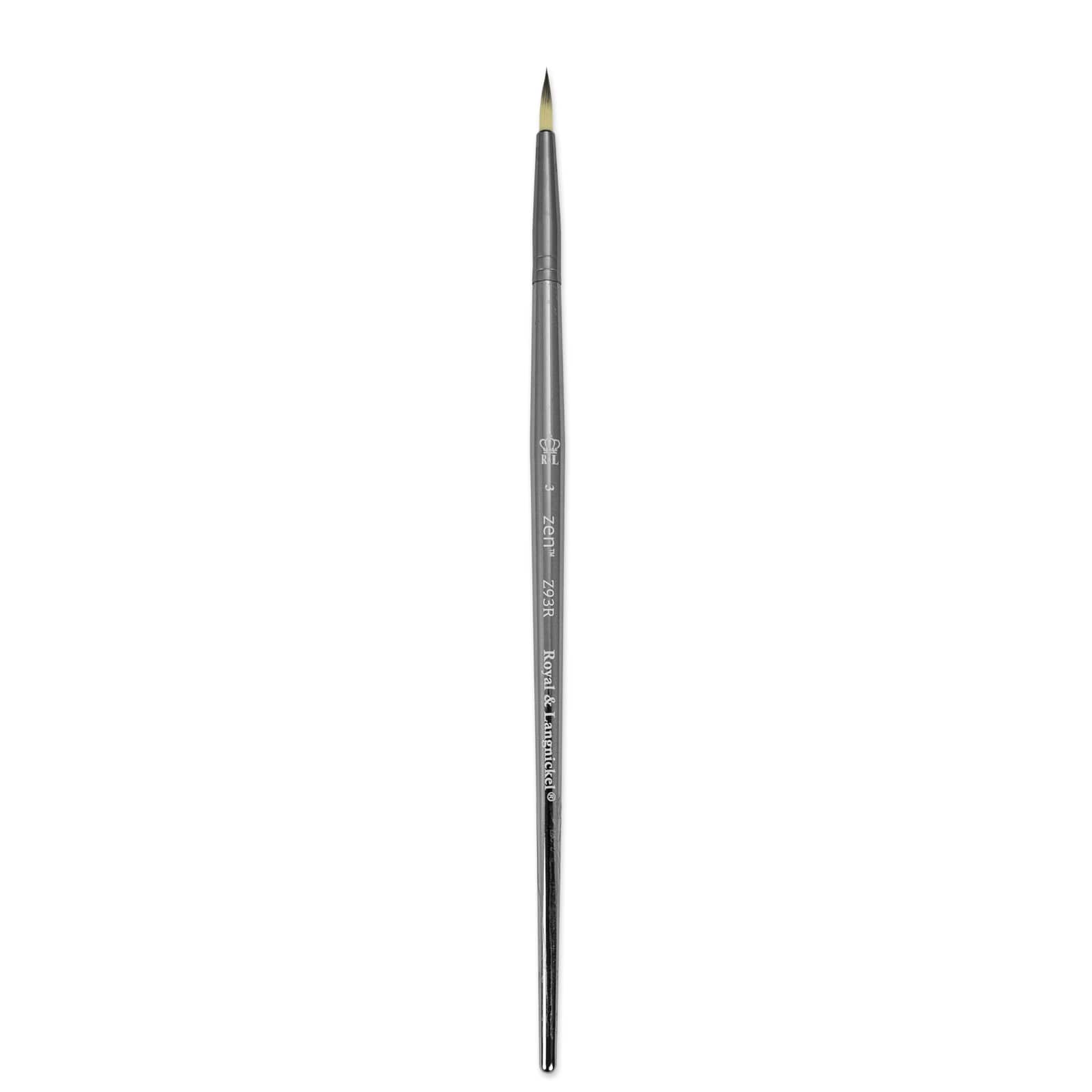 12 Pack: Zen™ Series 93 Short Handle Round Brush