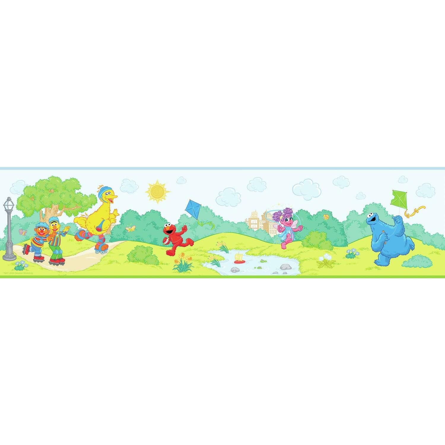 RoomMates Sesame Street Peel & Stick Border