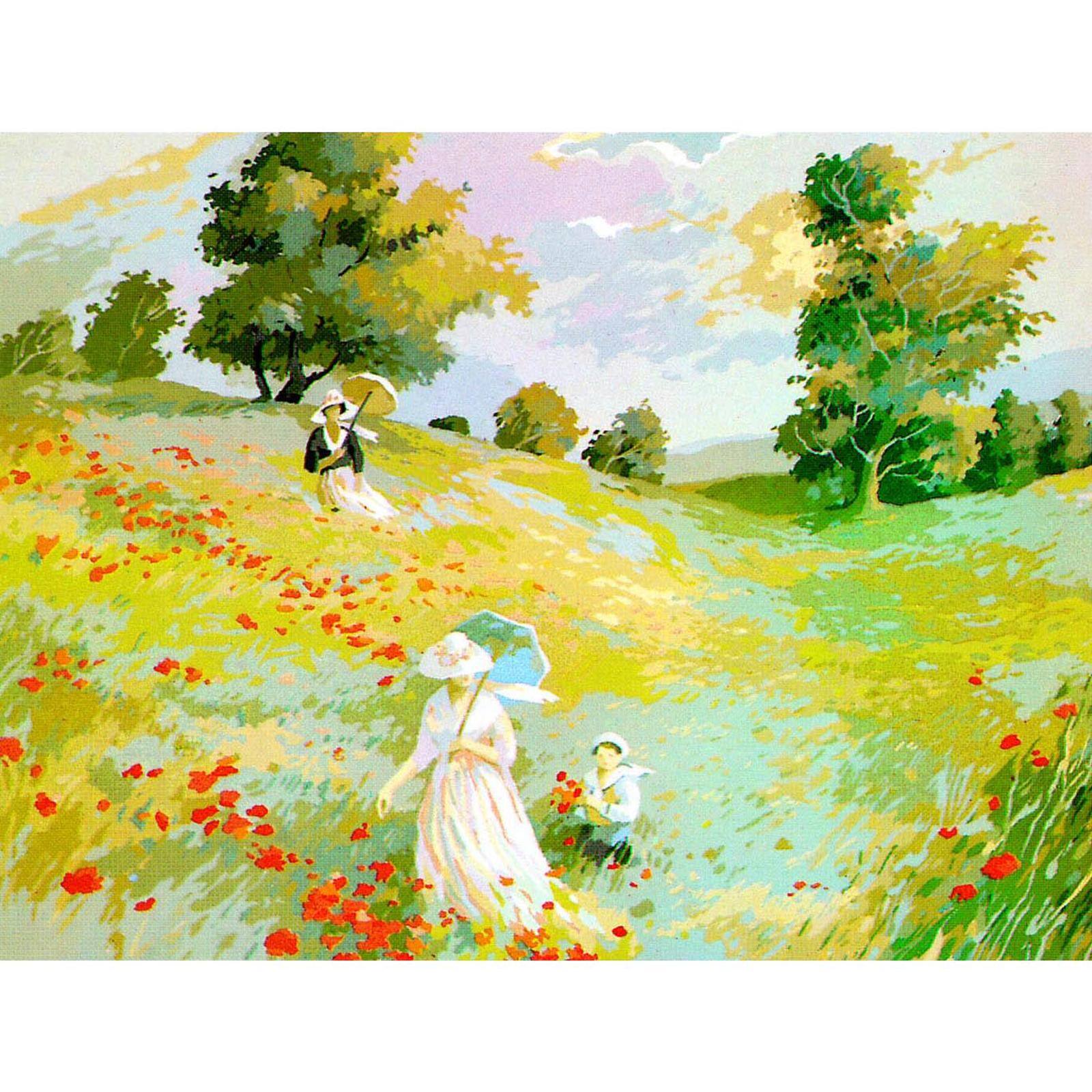 Gobelin Promenade Printed Tapestry Canvas