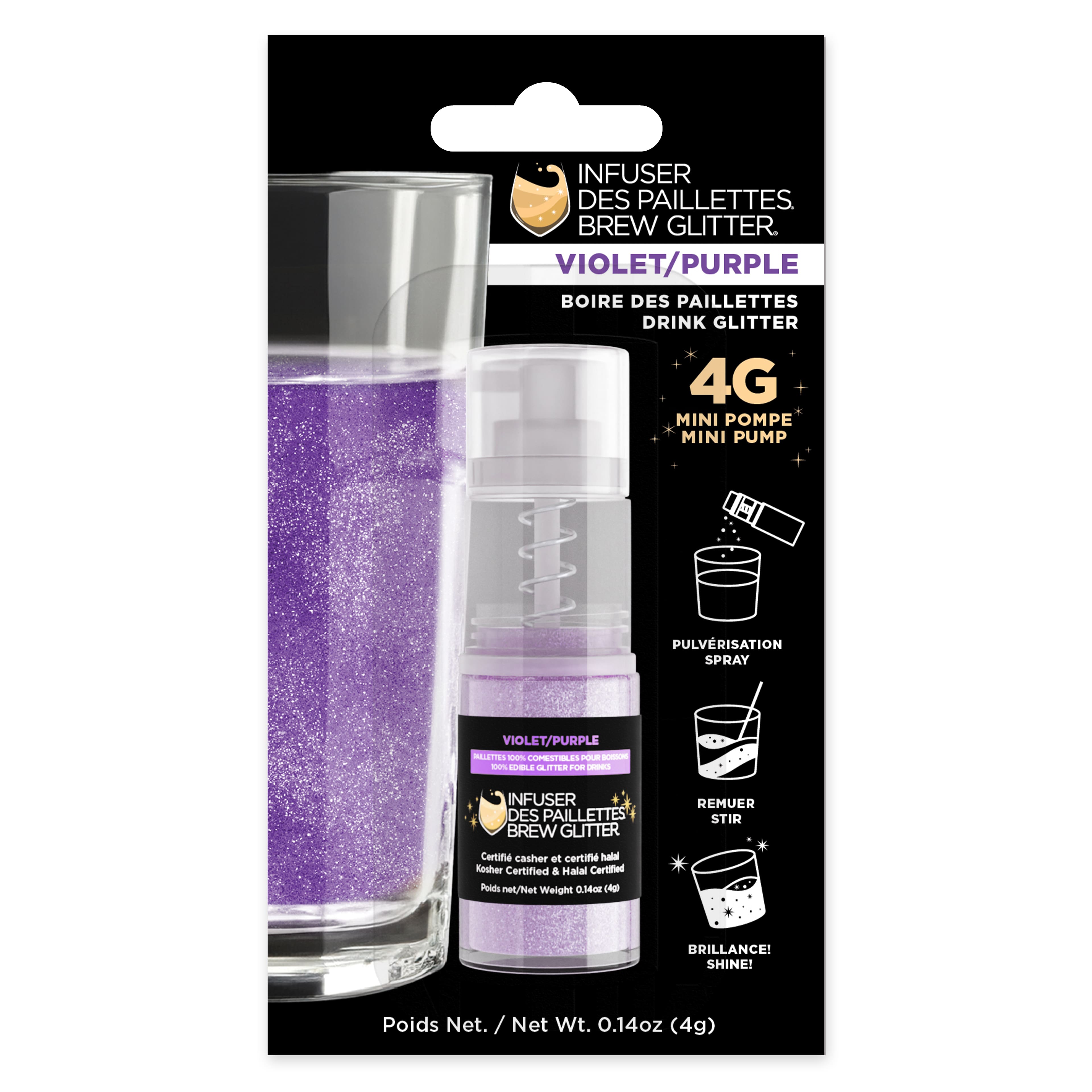 Bakell® Brew Glitter Edible Glitter Pump