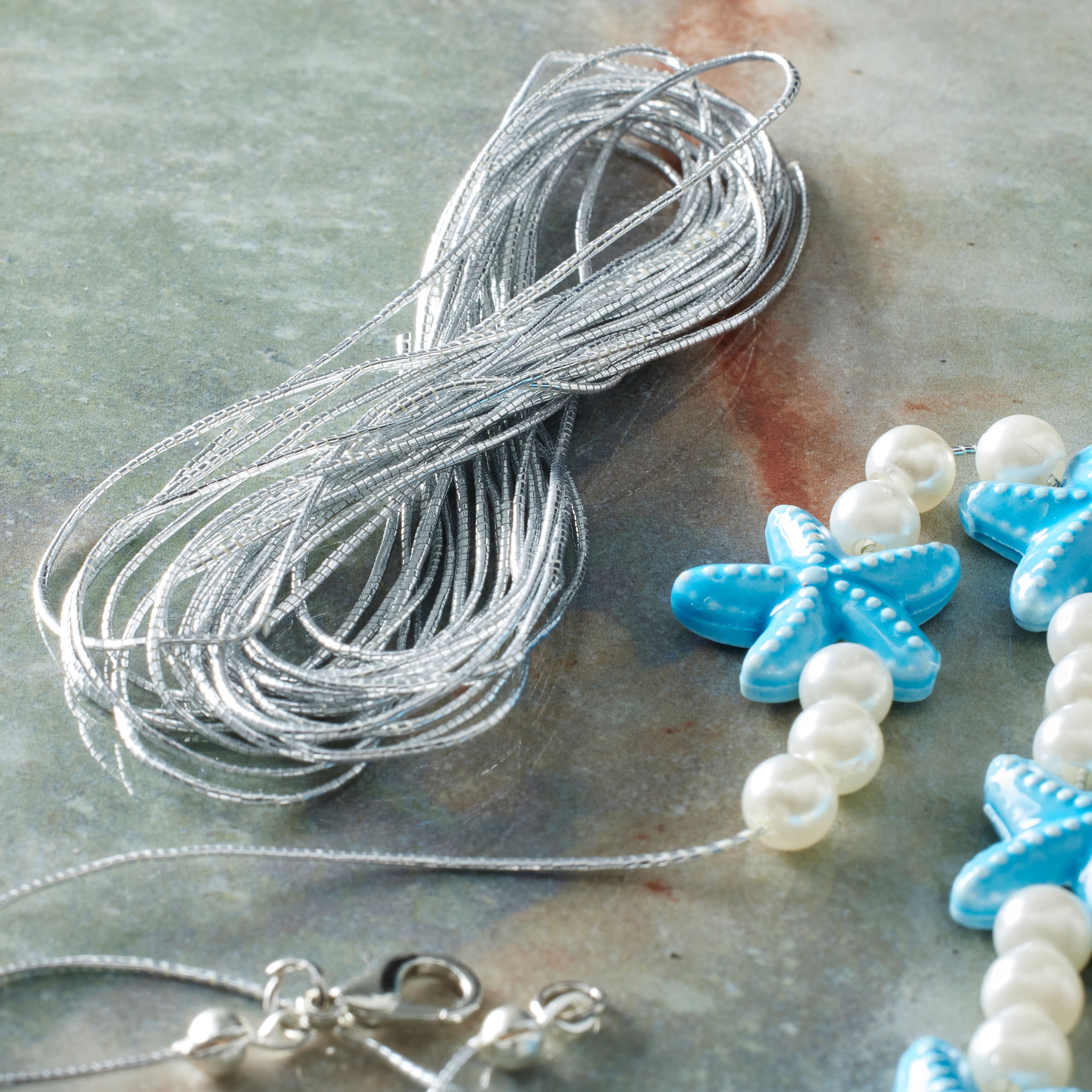 18 Pack: 1mm Elastic Cord by Bead Landing™