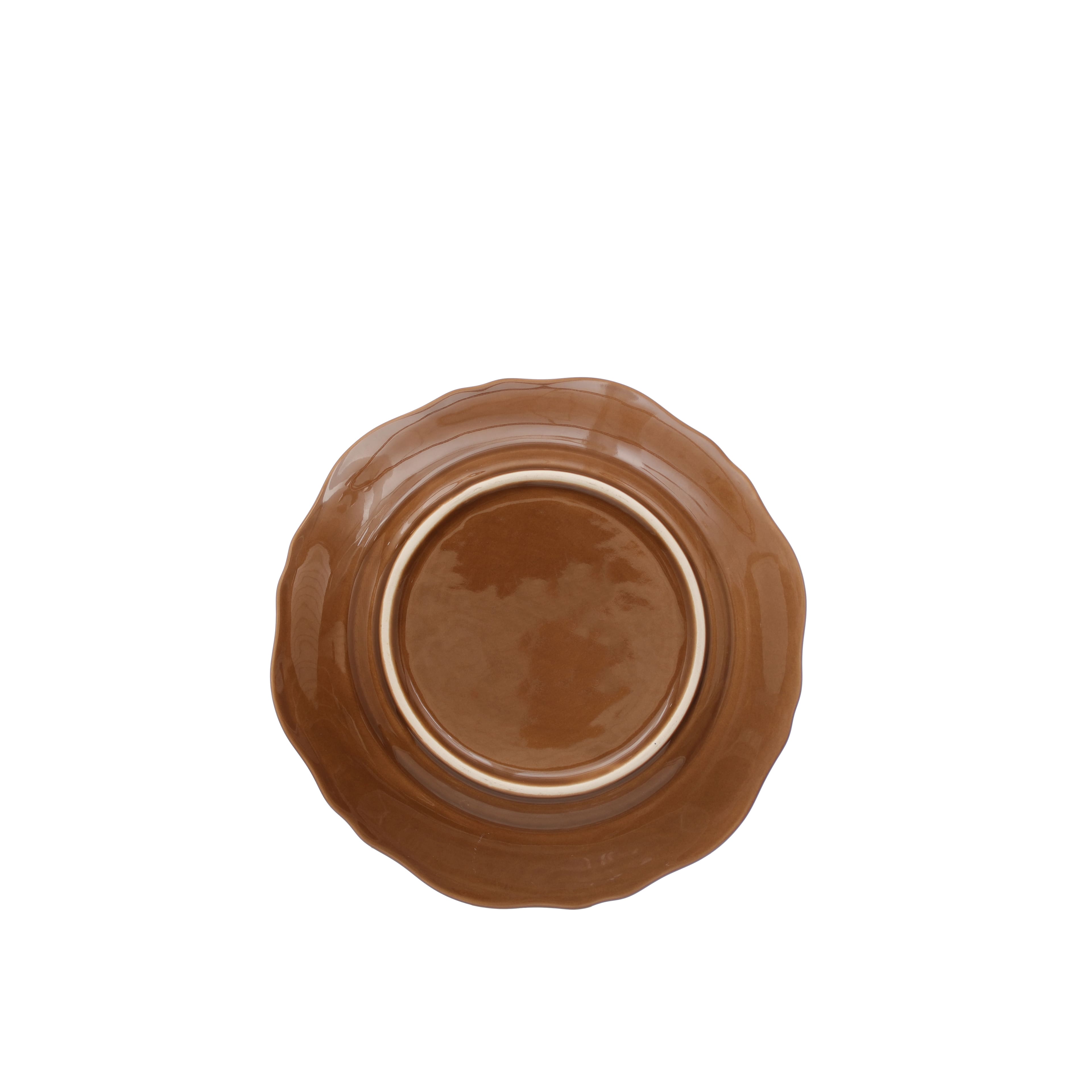 8" Brown Ceramic Plate by Ashland®