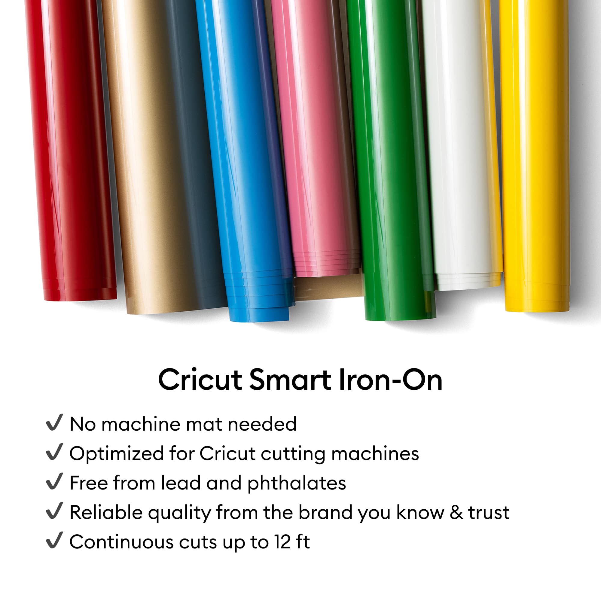 Cricut® Smart Iron-On™ Matless Deep Sampler, 3 Sheets