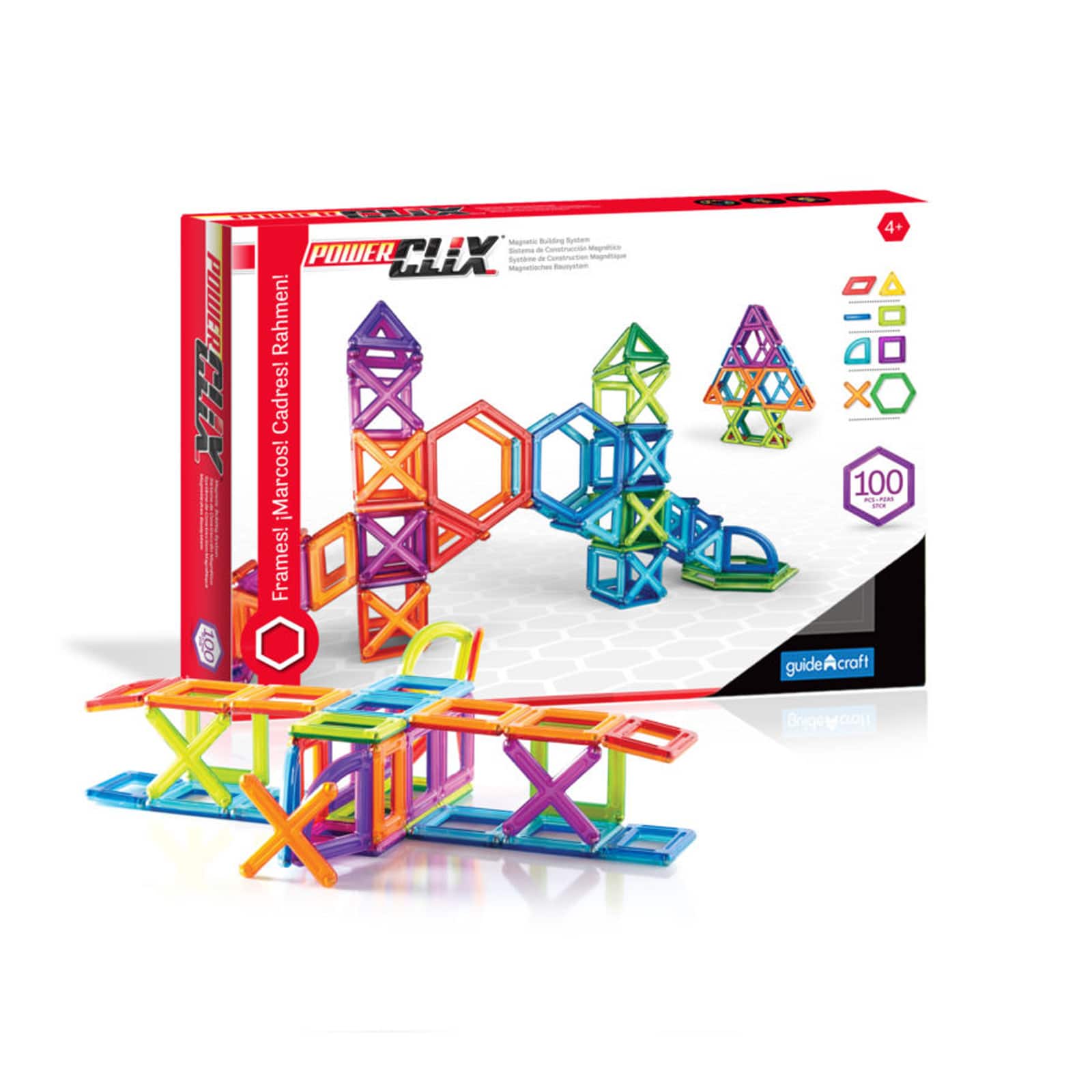 Guidecraft®PowerClix® Construction Set, 100 Pieces
