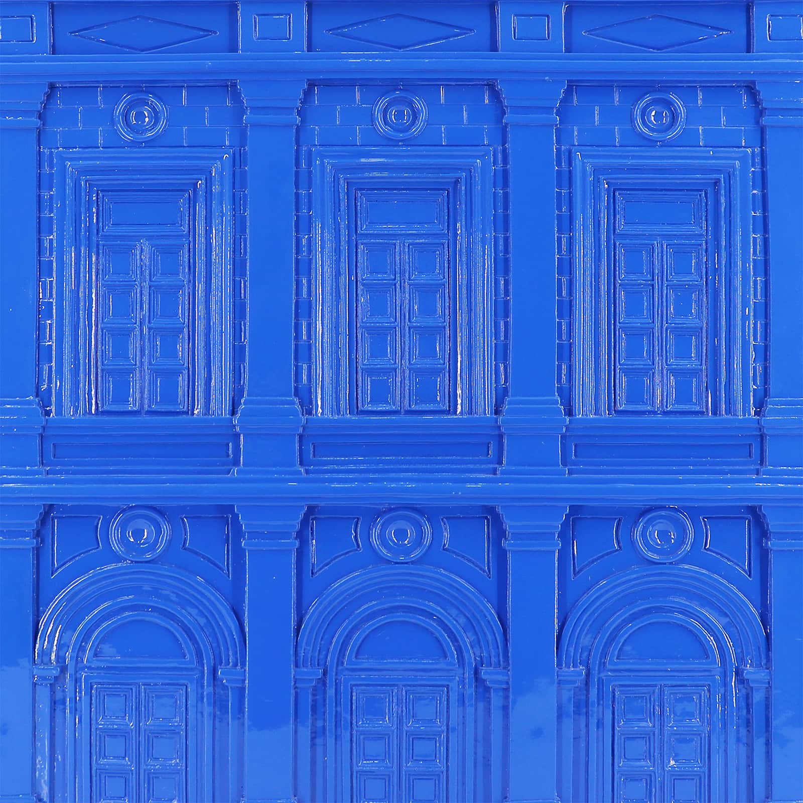 Jonathan Adler x Michaels 21.25" x 22.75" Blue House Accent