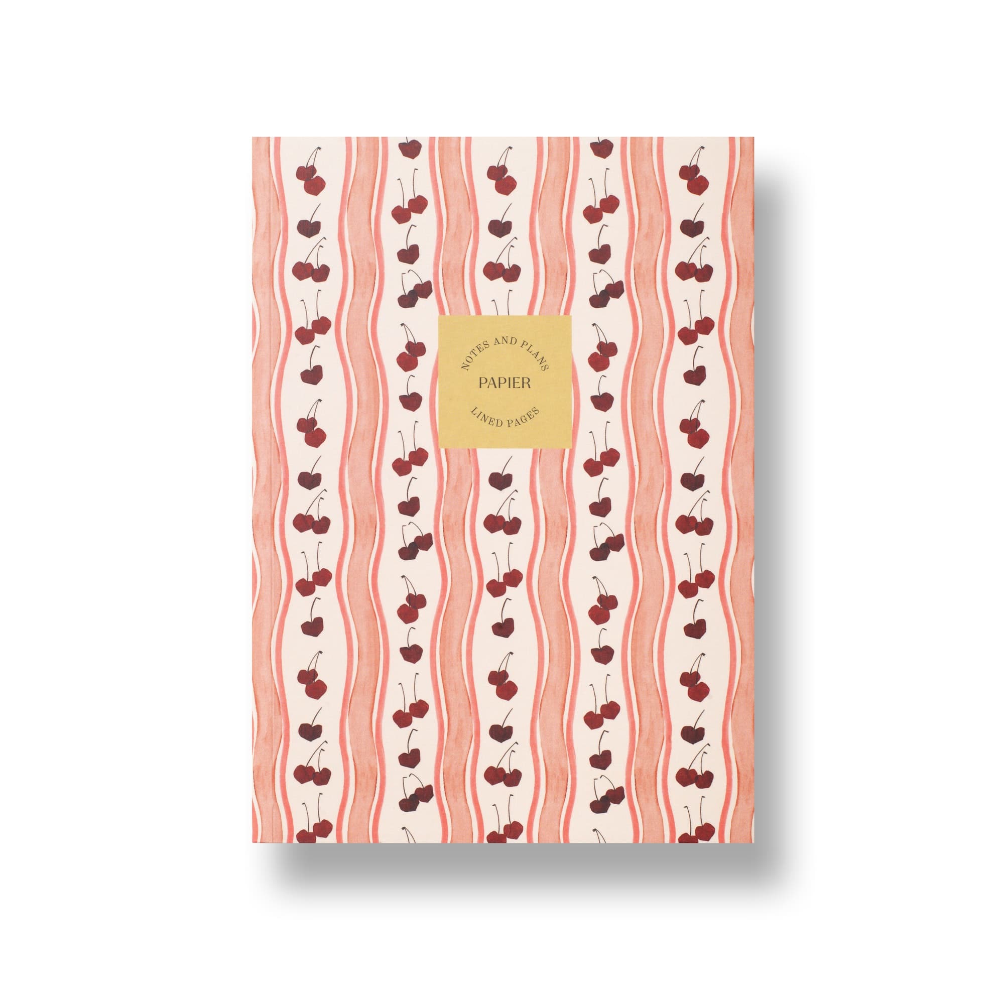 Papier 6" x 8.25" Cherry Wave Softcover Lined Notebook