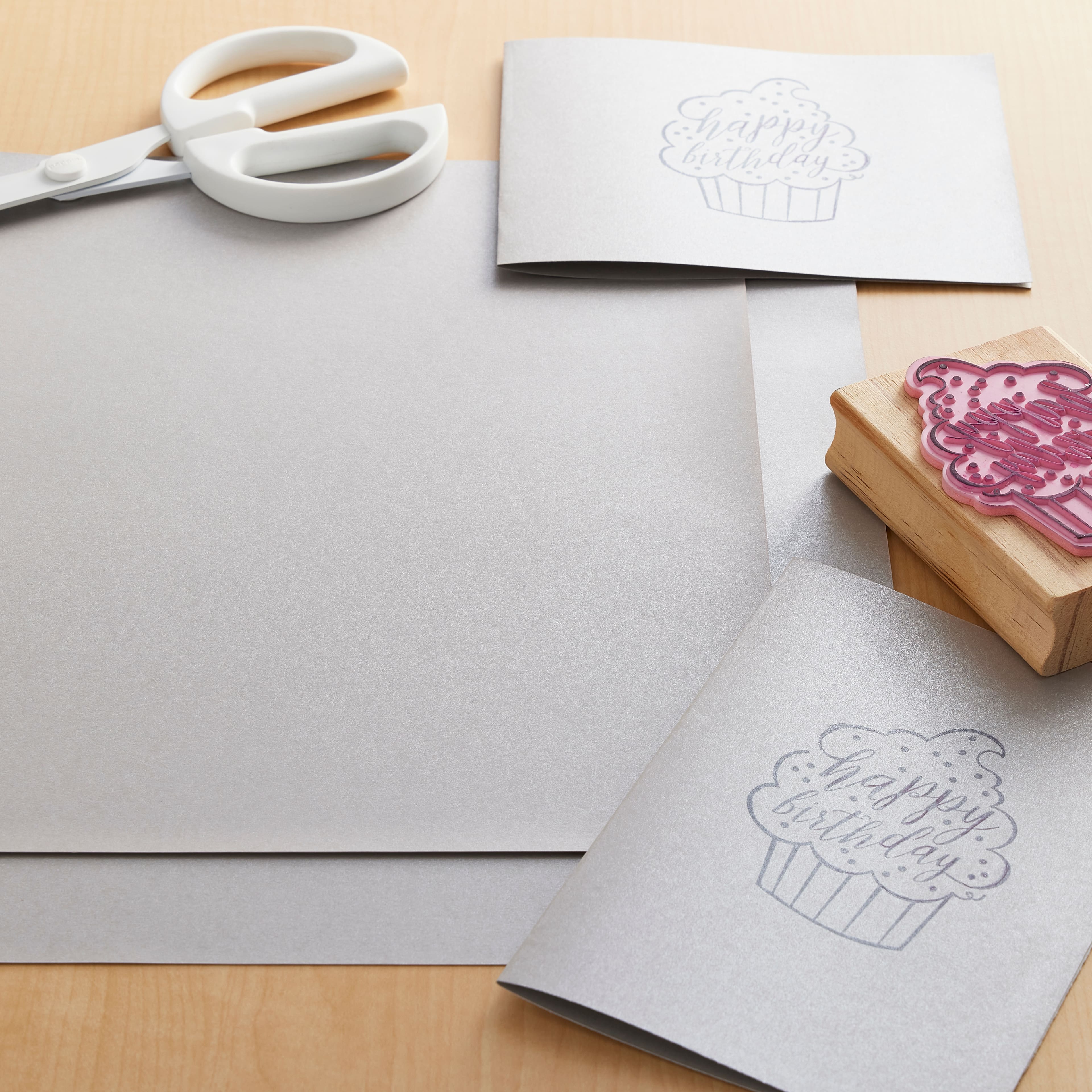 48 Pack: Shimmer Cardstock Paper by Recollections™, 12" x 12"