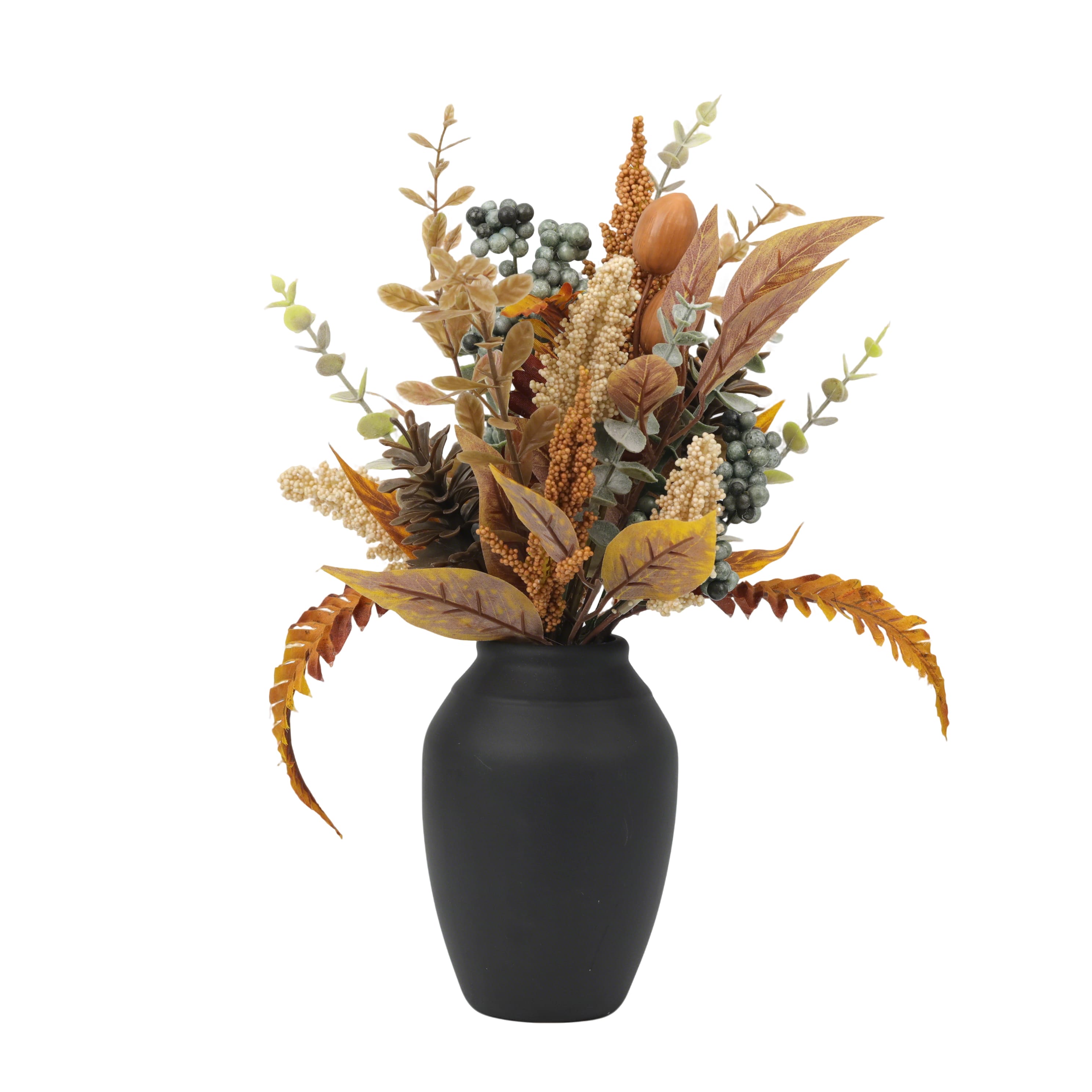 18" Fall Foliage Arrangement in Ceramic Vase by Ashland®