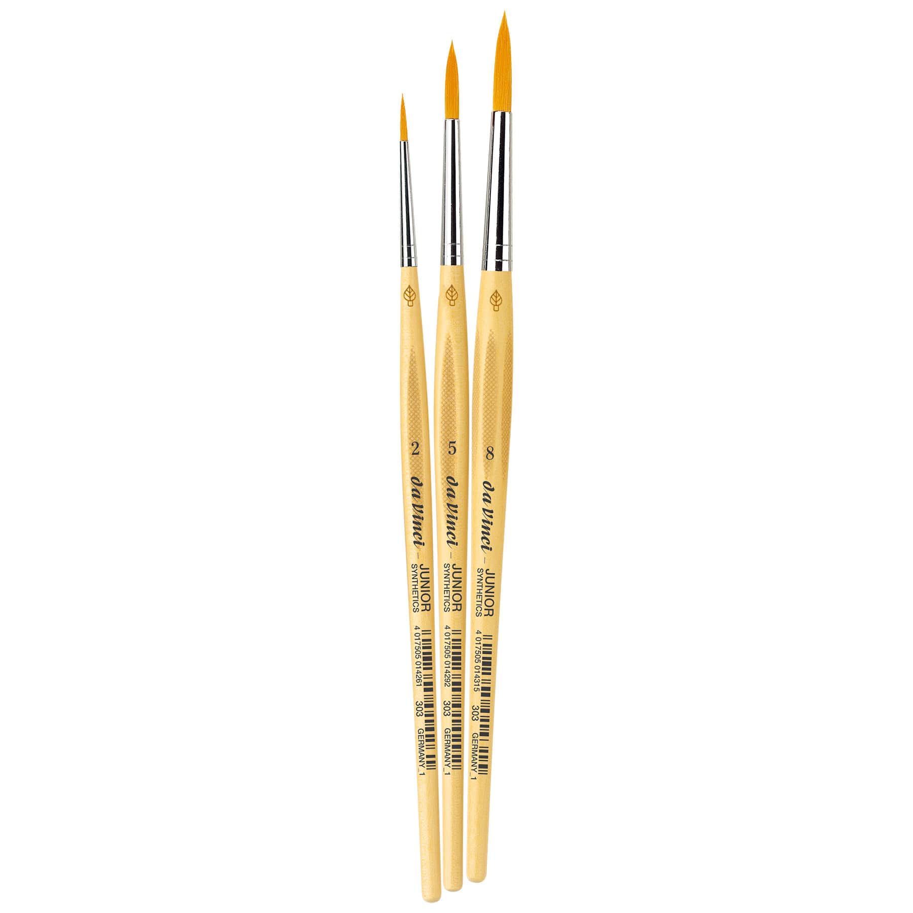 da Vinci JUNIOR Synthetics Series 303 Round Brush Set