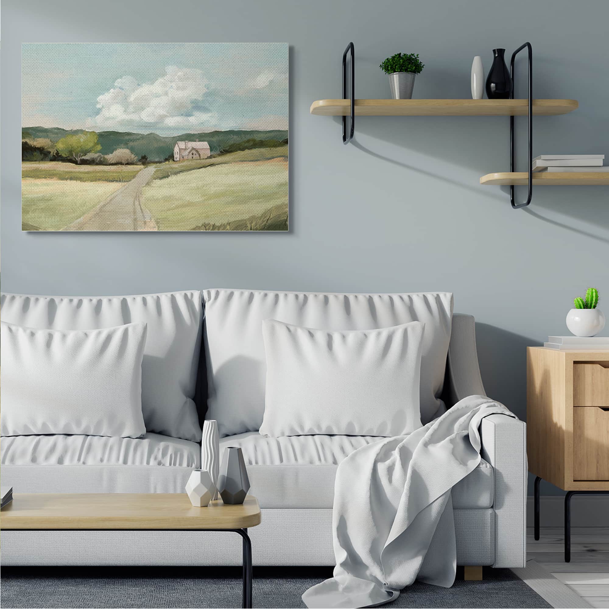 Stupell Industries Road Leading Home Canvas Wall Art