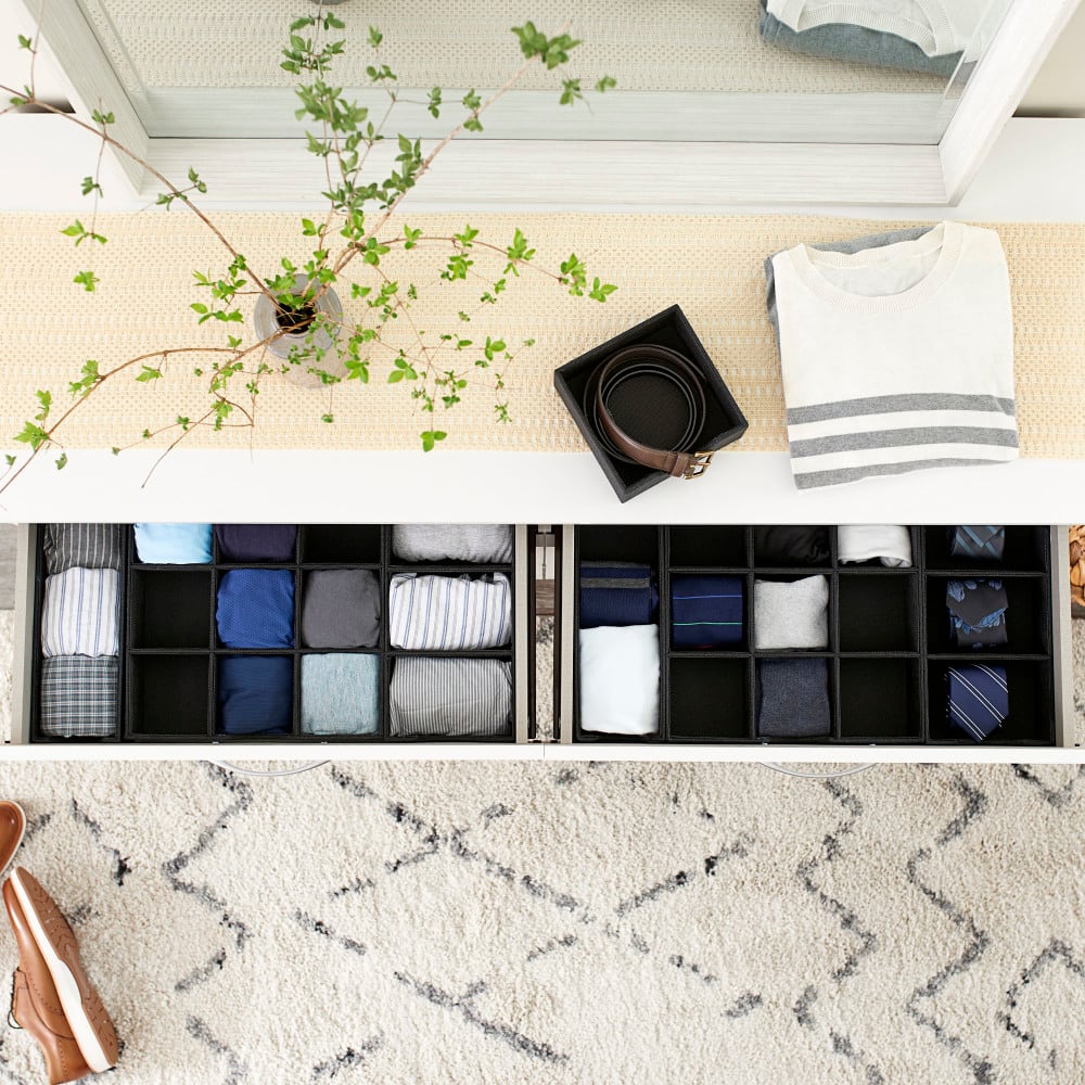 Household Essentials 9-Compartment Drawer Organizers, 2ct.