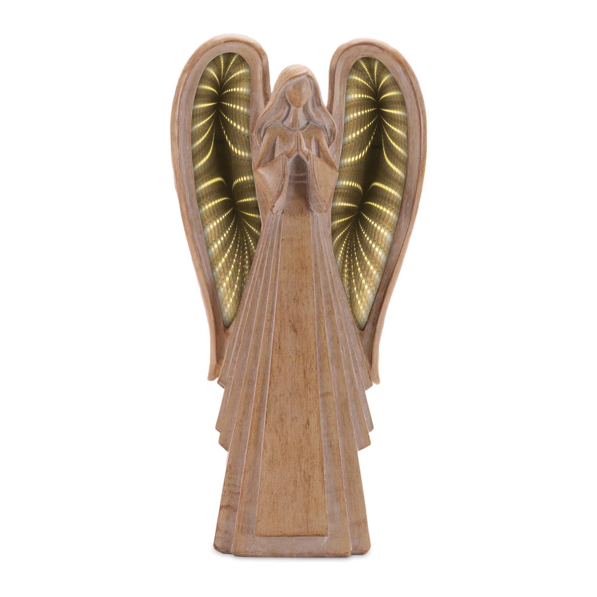 Melrose 15.5" Angel with EkkoLight Wings Figurine