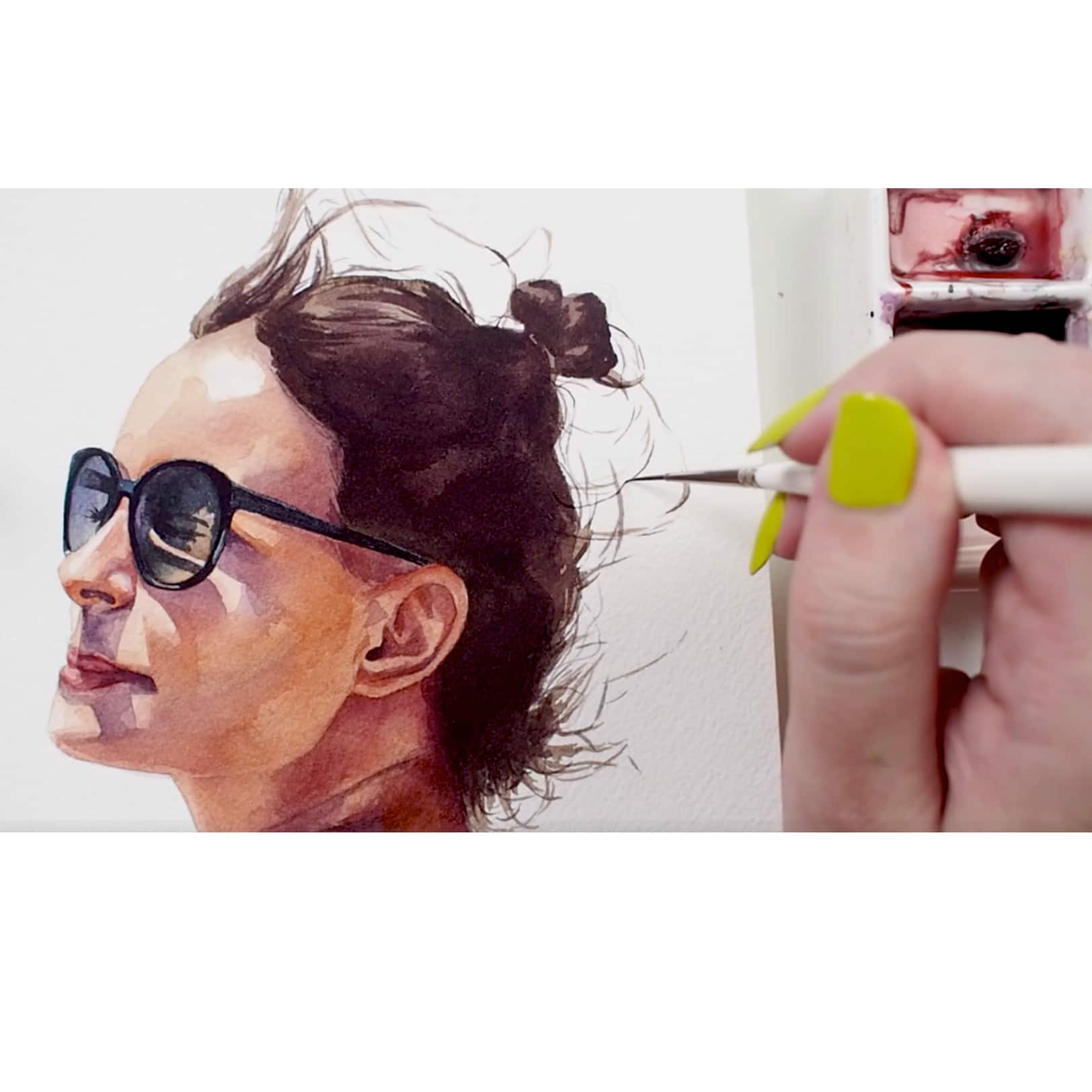 Silver Brush Limited Ultra Mini® White handles detail Brushes, Set of 4