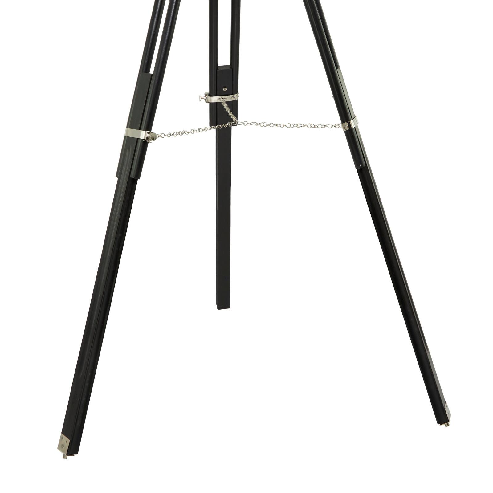 57" Silver Metal Telescope Decoration