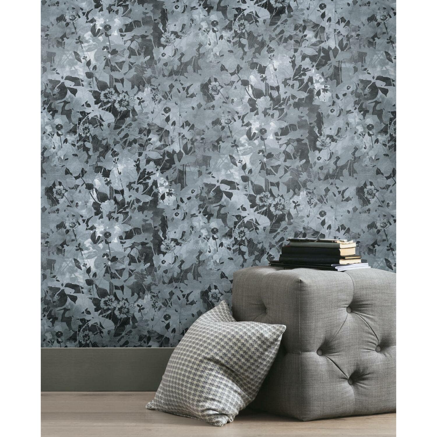 RoomMates Wildflower Shadows Peel & Stick Wallpaper