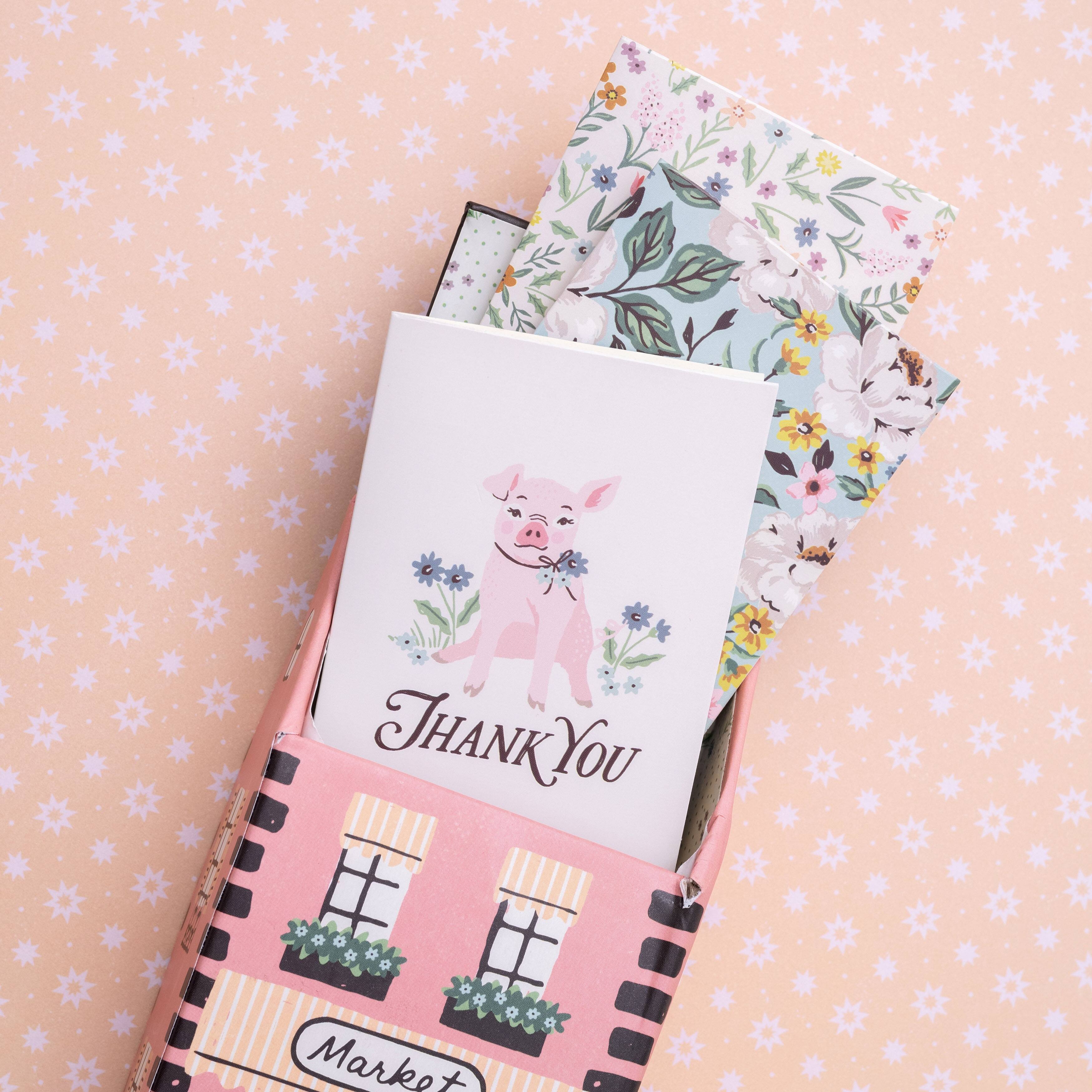 Maggie Holmes Market Square Mini House Card Set