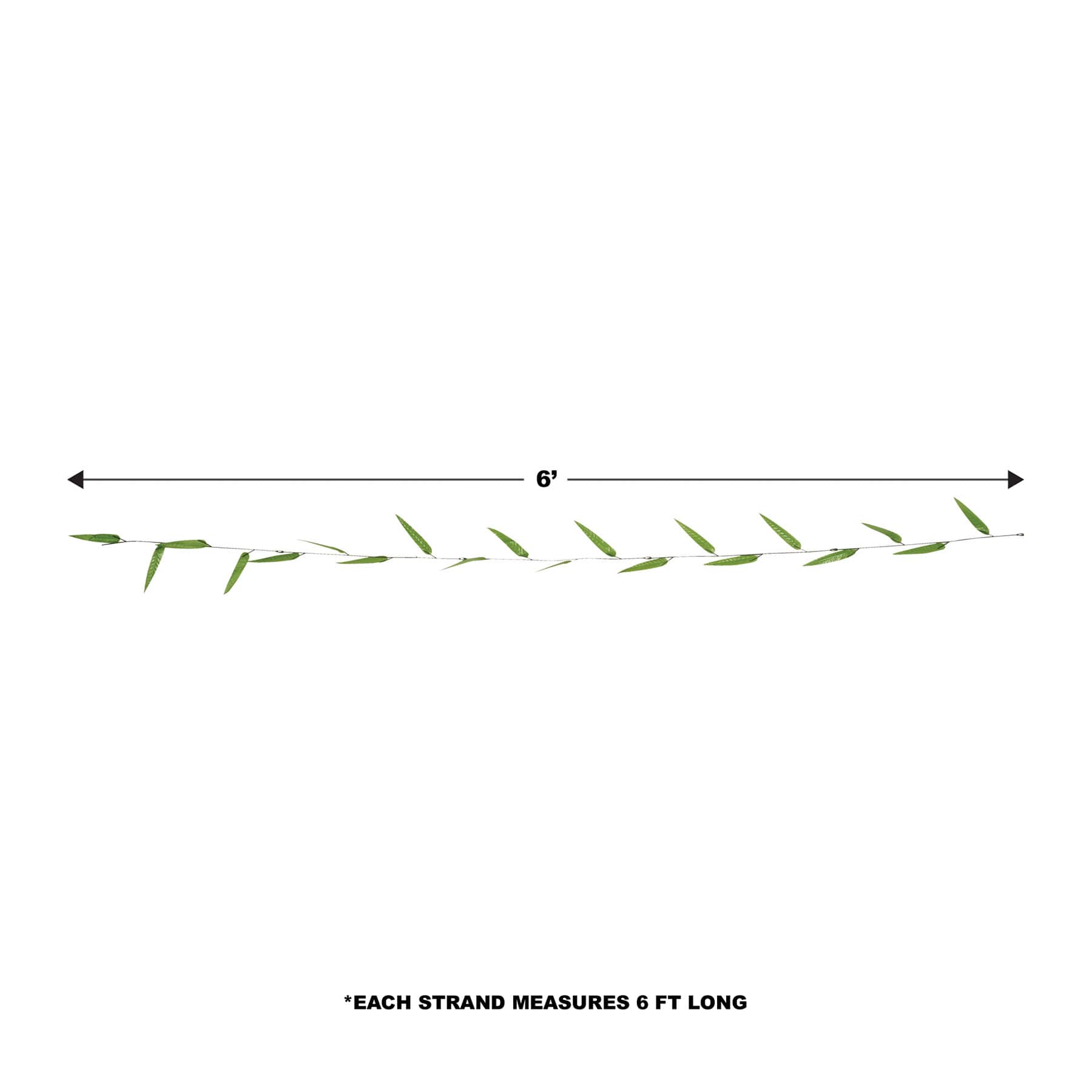 Beistle 6ft. Fabric Vine Leaf Garlands, 10ct.