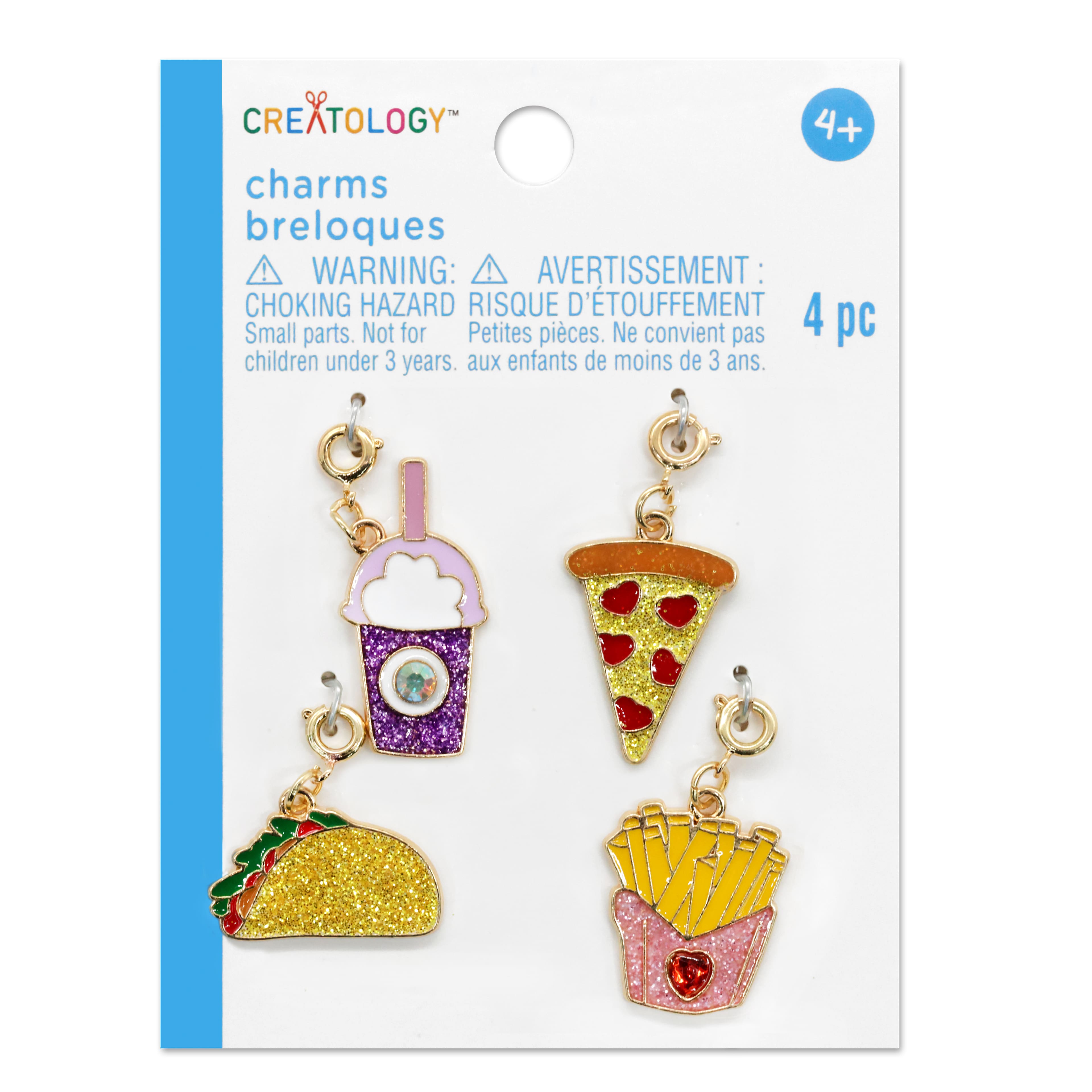 12 Packs: 4 ct. (48 total) Fast Food Charms by Creatology™