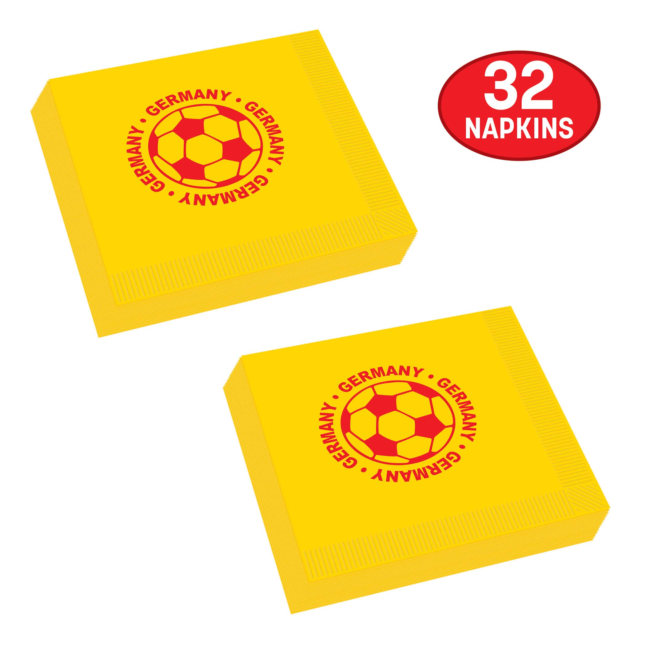 Germany Soccer Luncheon Napkins, 32ct.