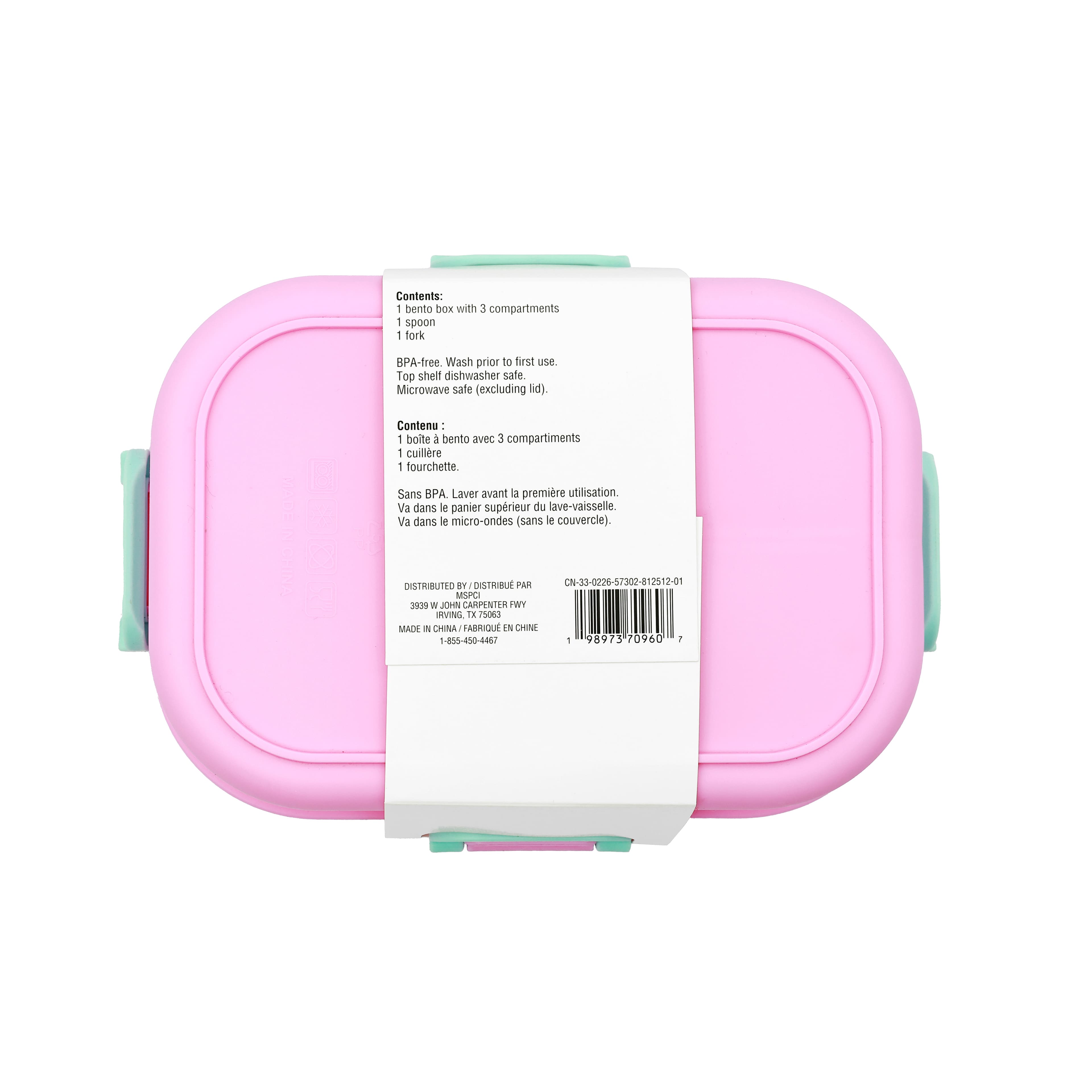 Class Rules! 3-Compartment Bento Box & Utensil Set by B2C™
