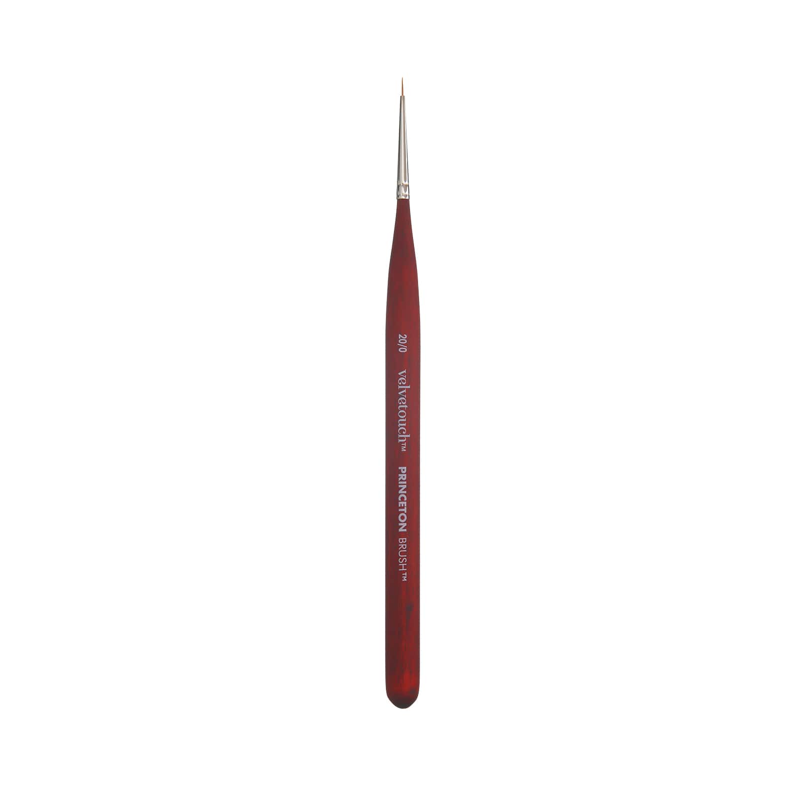 12 Pack: Princeton Artist Brush Co.™ Velvetouch™ Mixed Media Mini Round Brush, 20/0