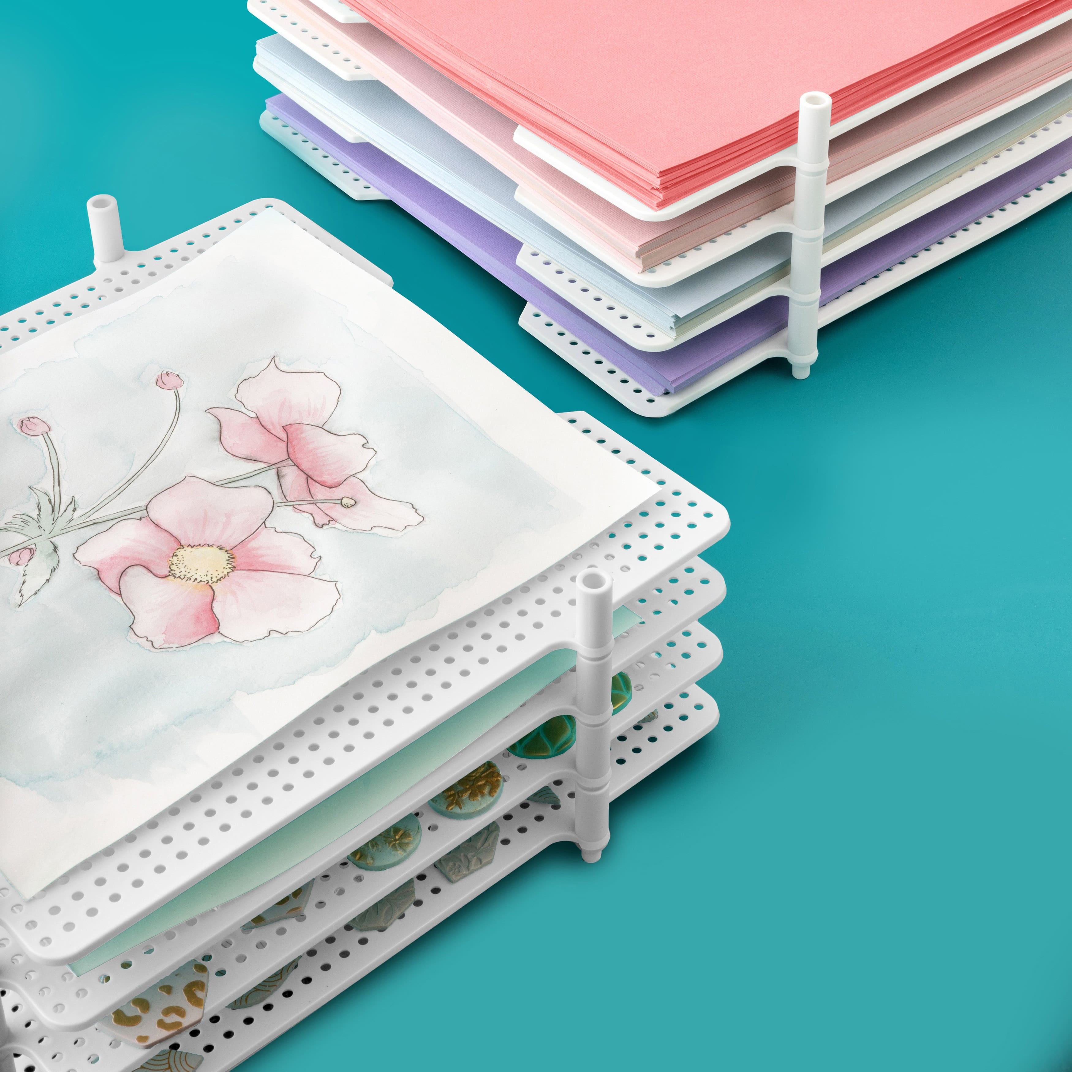 We R Memory Keepers® White Multi-Use Paper Trays