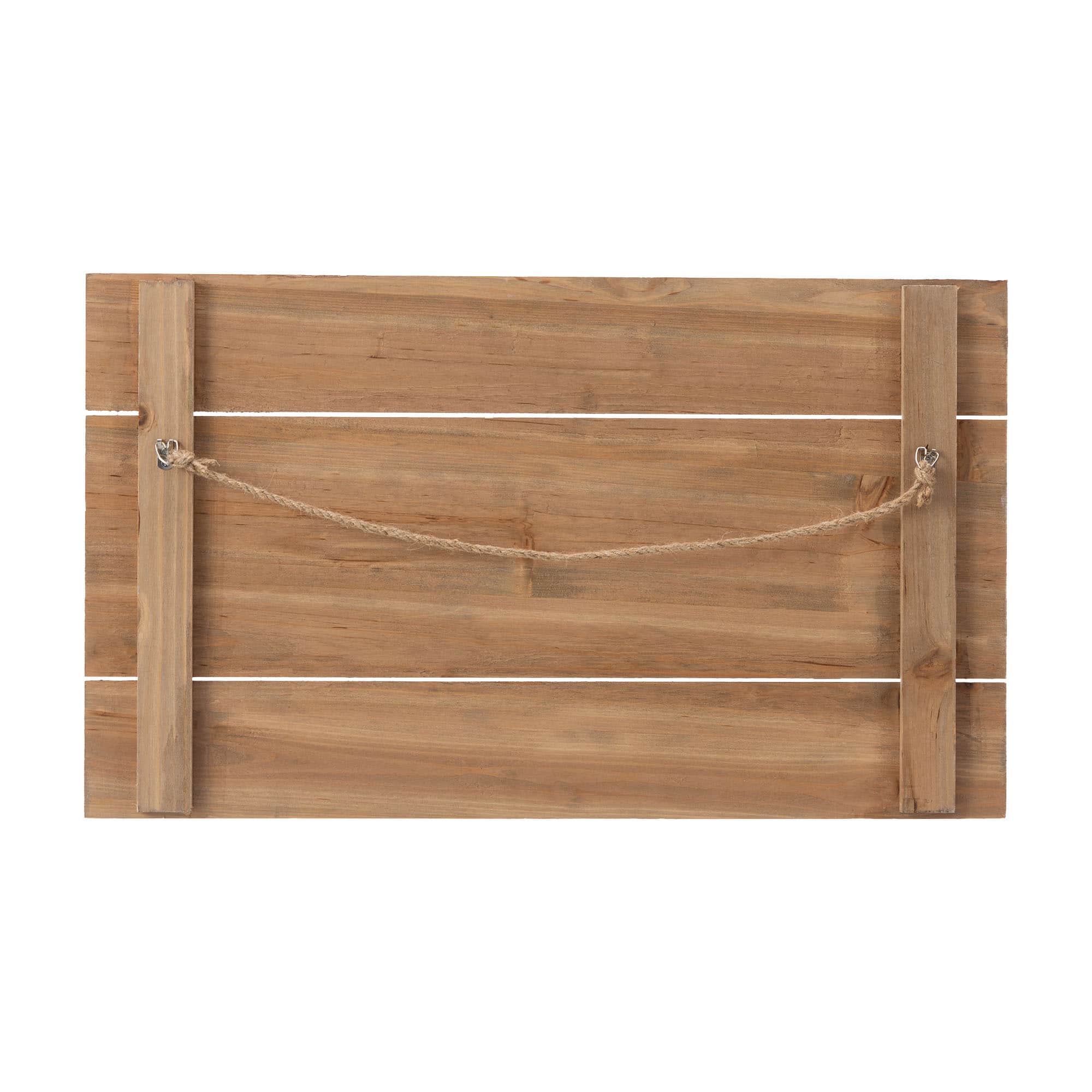 Glitzhome® 24" St. Patrick's Truck Wooden Wall Décor