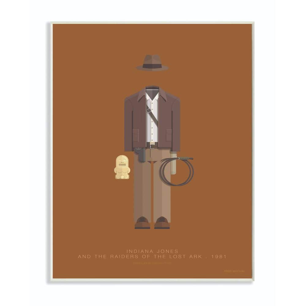 Stupell Industries Indiana Jones Fashion Design Wall Plaque