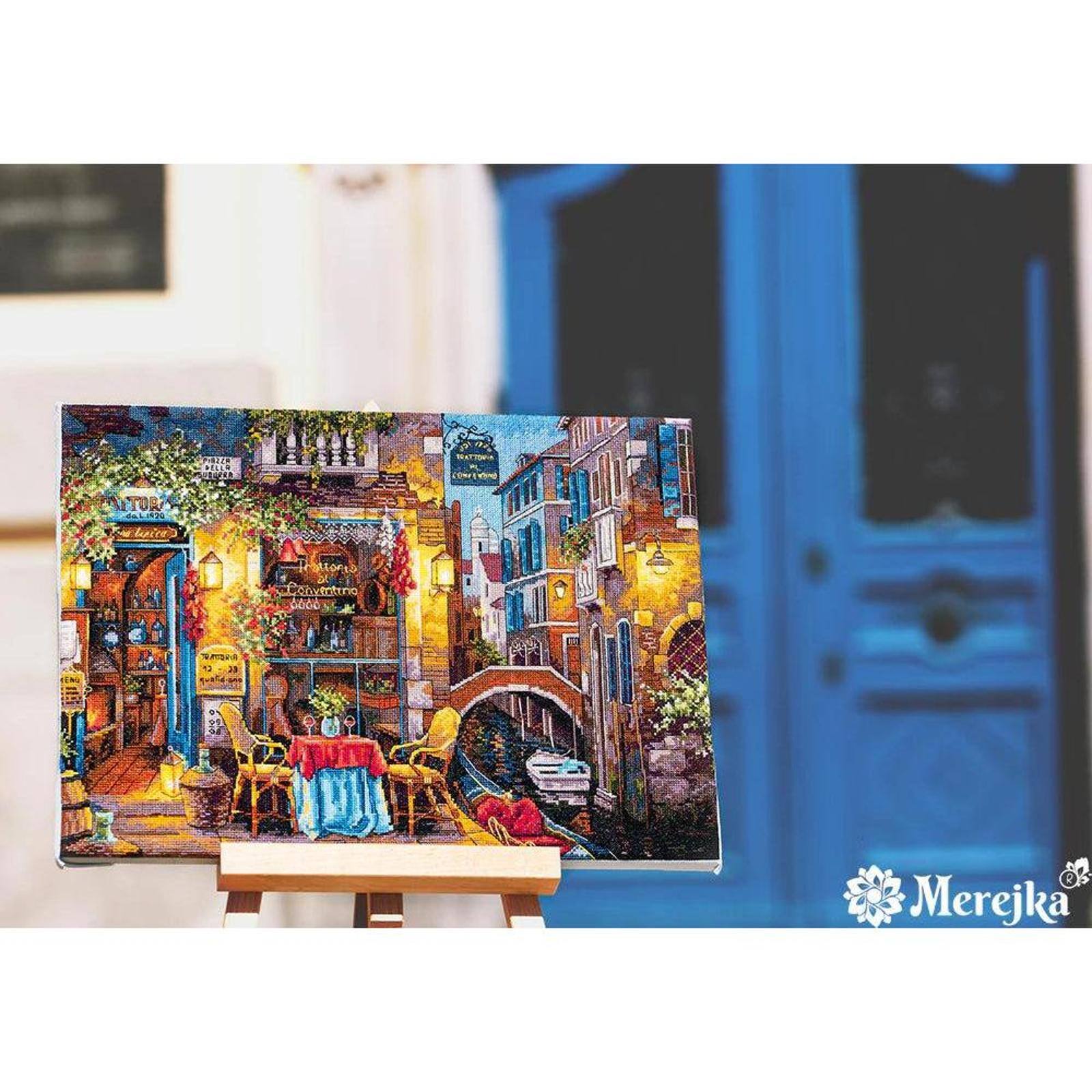 Merejka Our Special Place in Venice Counted Cross Stitch Kit