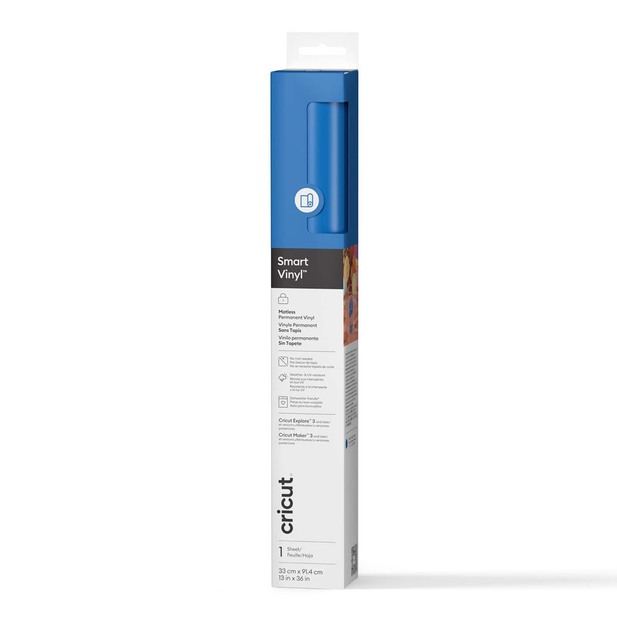 Cricut® Permanent Smart Vinyl™ in Ocean | 13" x 3ft | Michaels®