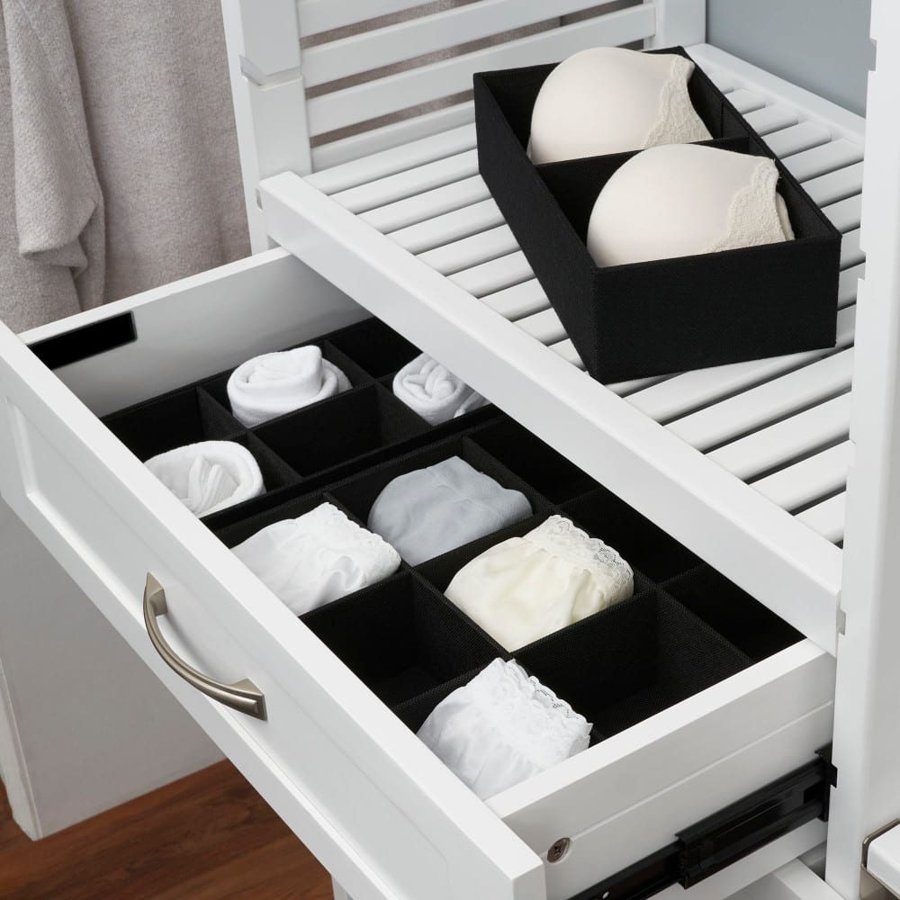 Household Essentials 3 Piece Drawer Organizers Starter Set
