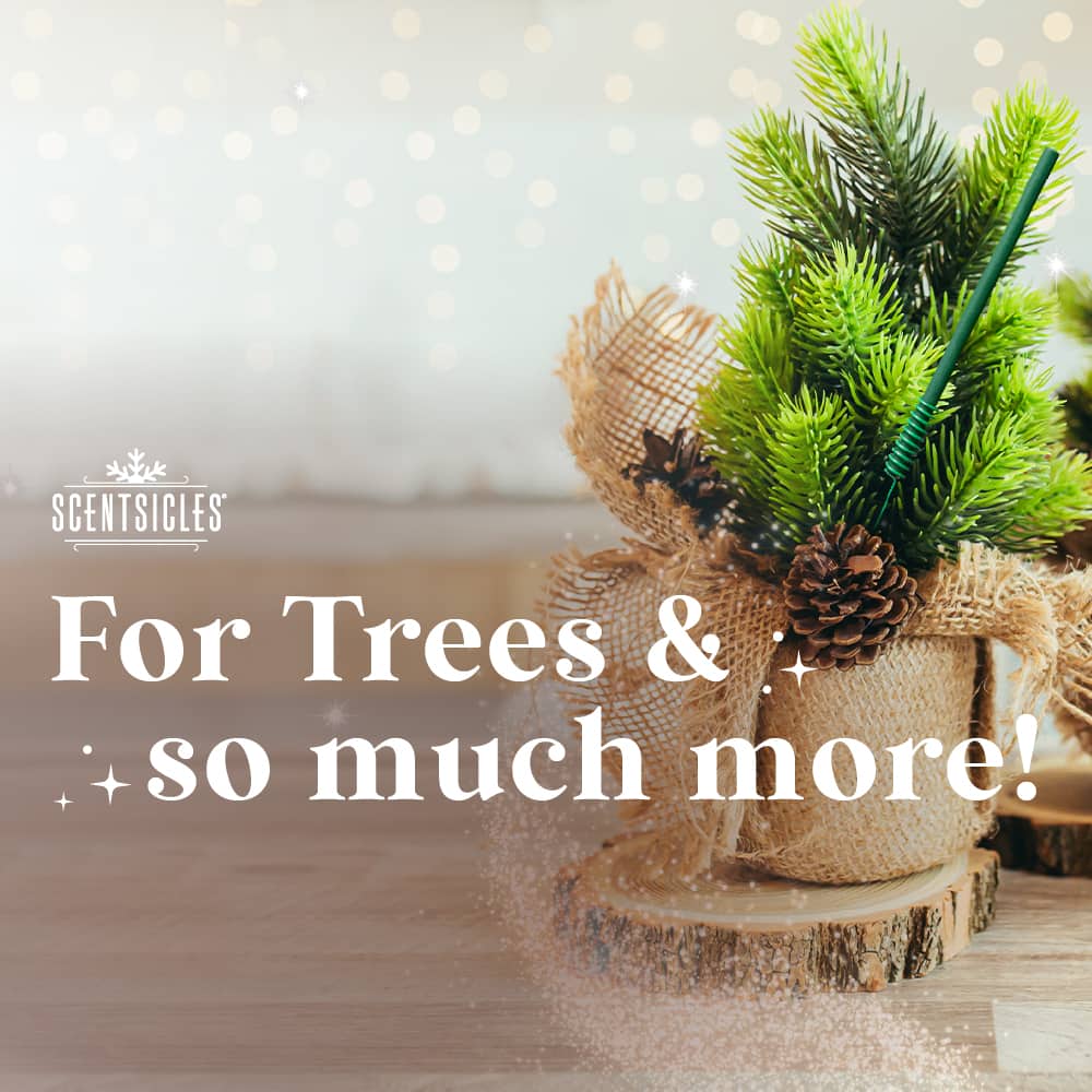 Scentsicles® White Winter Fir, O Christmas Tree & Snowberry Pine Scented Candles Set