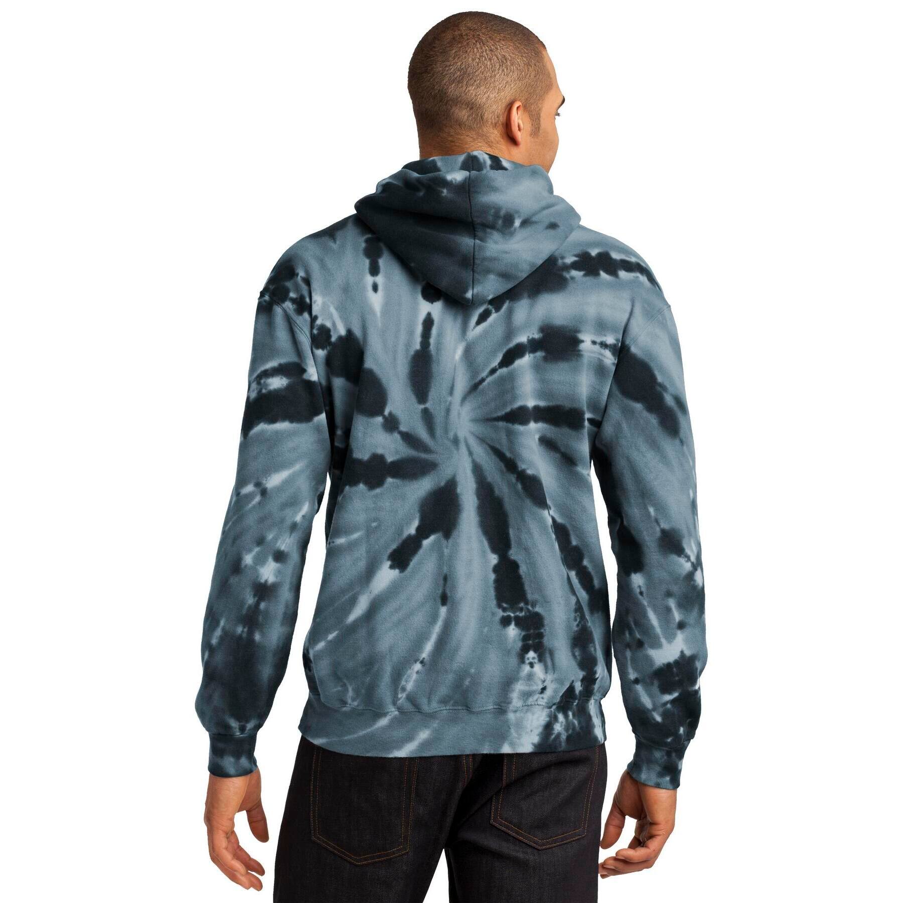 Port & Company® Tie-Dye Pullover Hooded Adult Sweatshirt