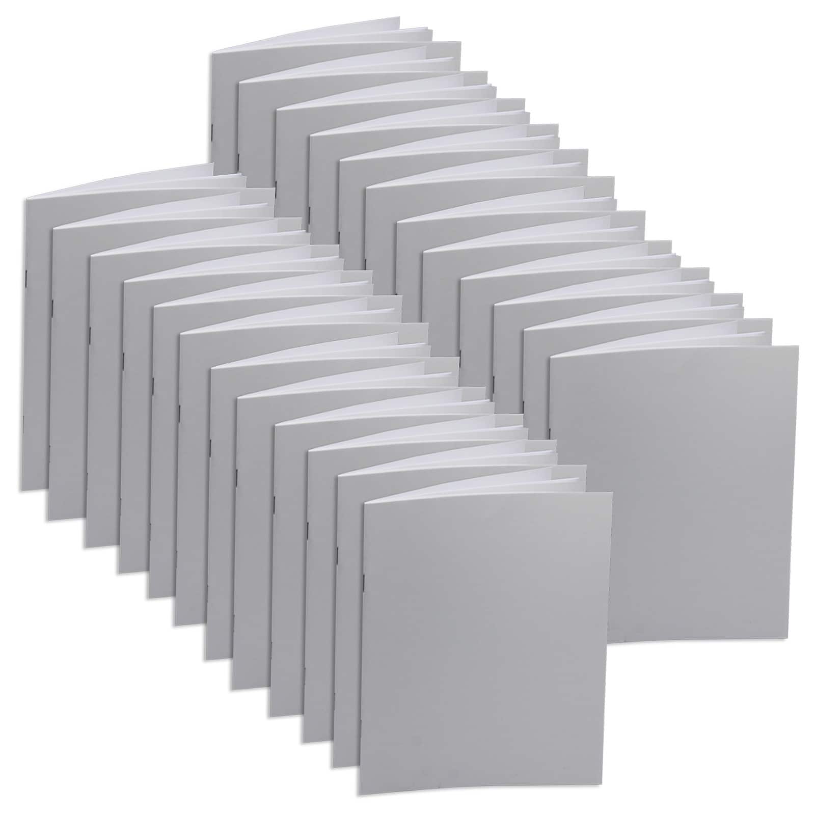 Edupress™ Blank Book, White pages, Pack of 24