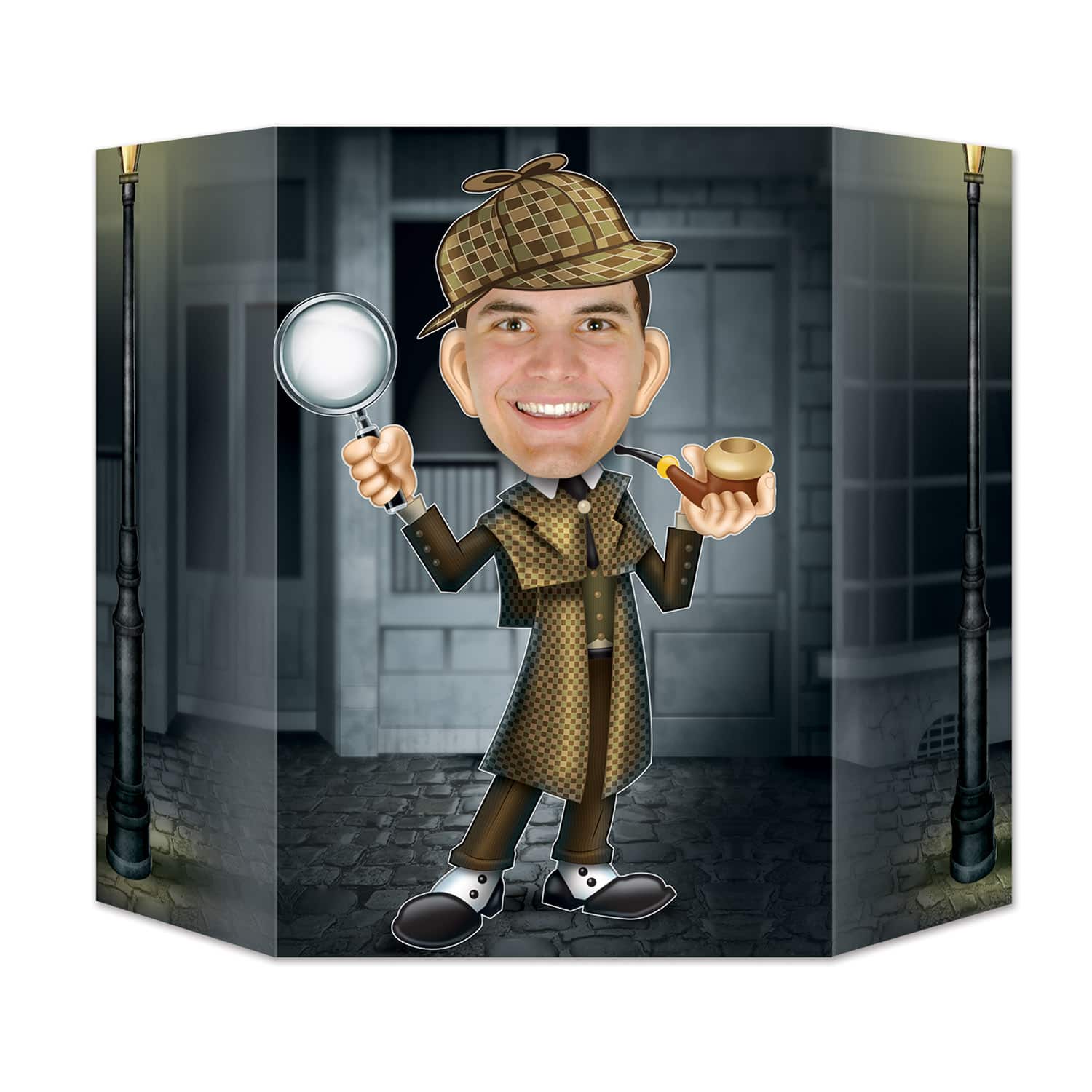 Beistle 37" x 25" Sherlock Holmes Photo Prop