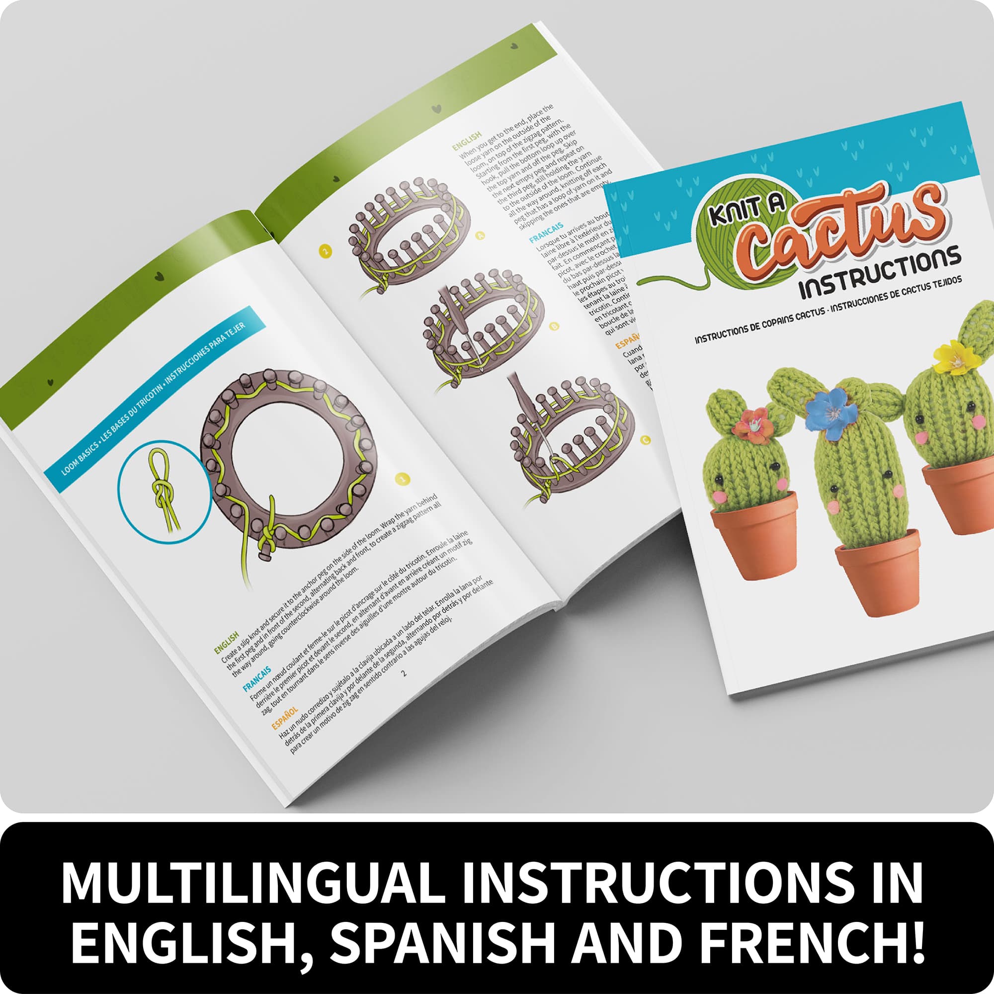 Style Me Up! Knit A Cactus Activity Kit