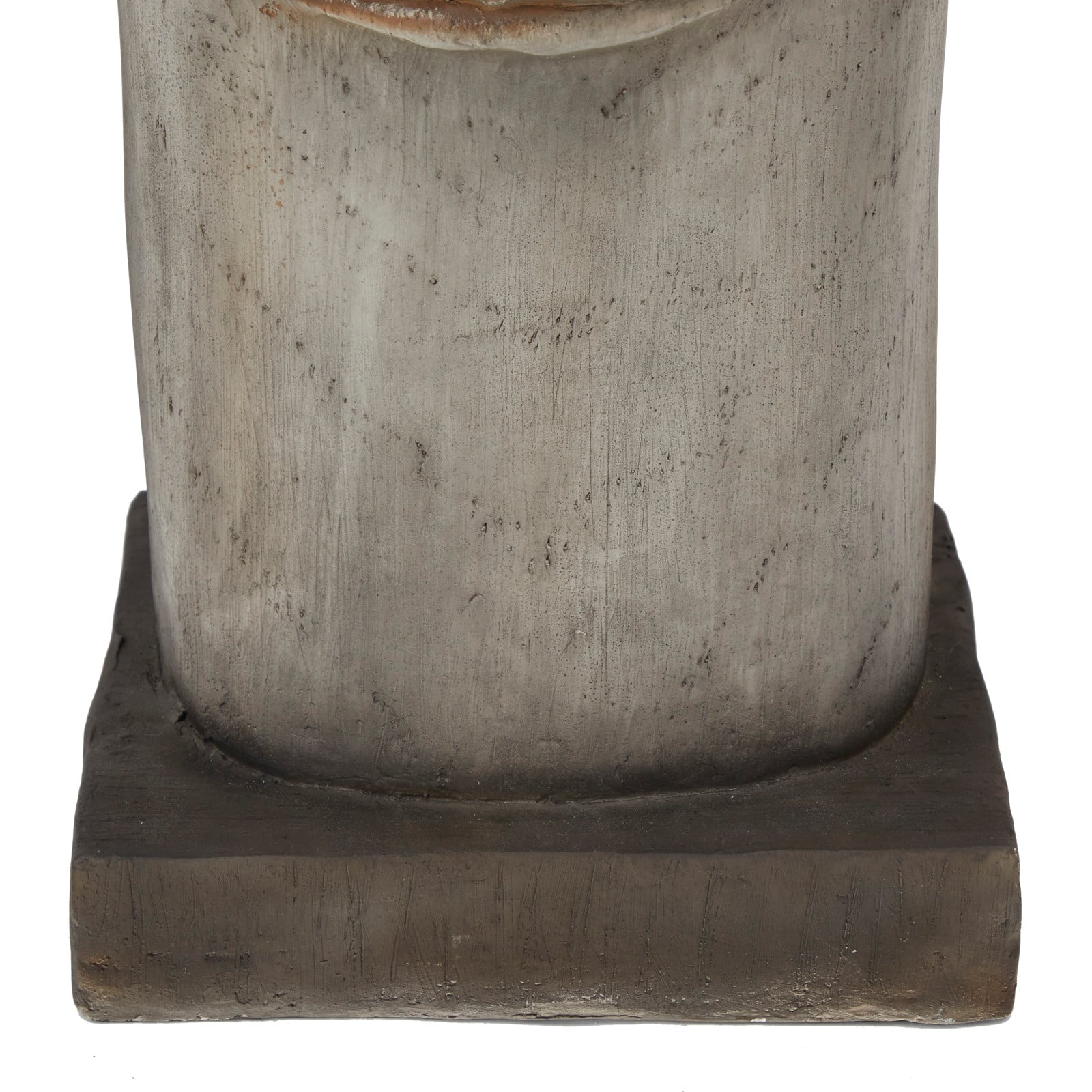 Brown MGO Contemporary Garden Sculpture, 10" x 10" x 10"