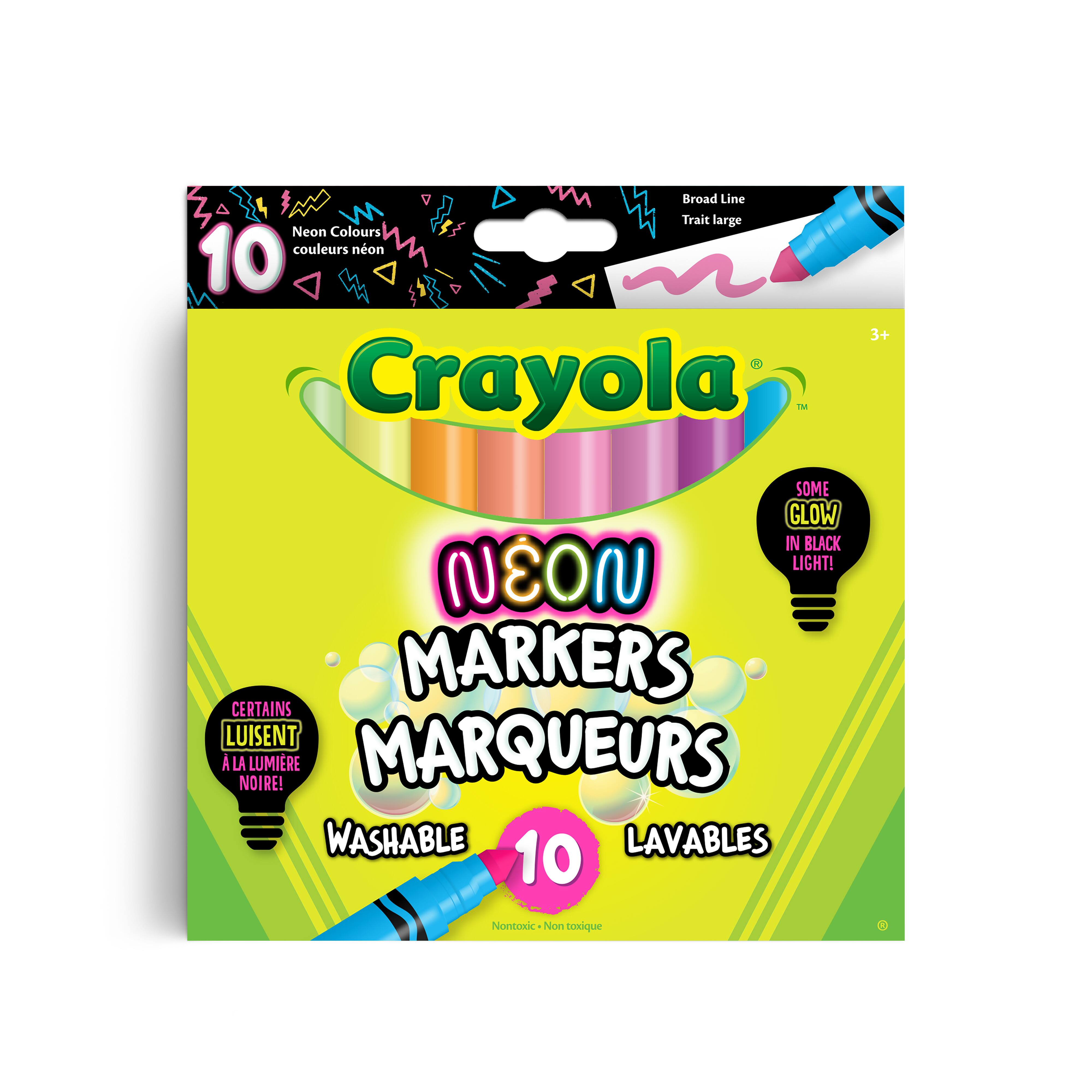 Crayola® Neon Washable Markers