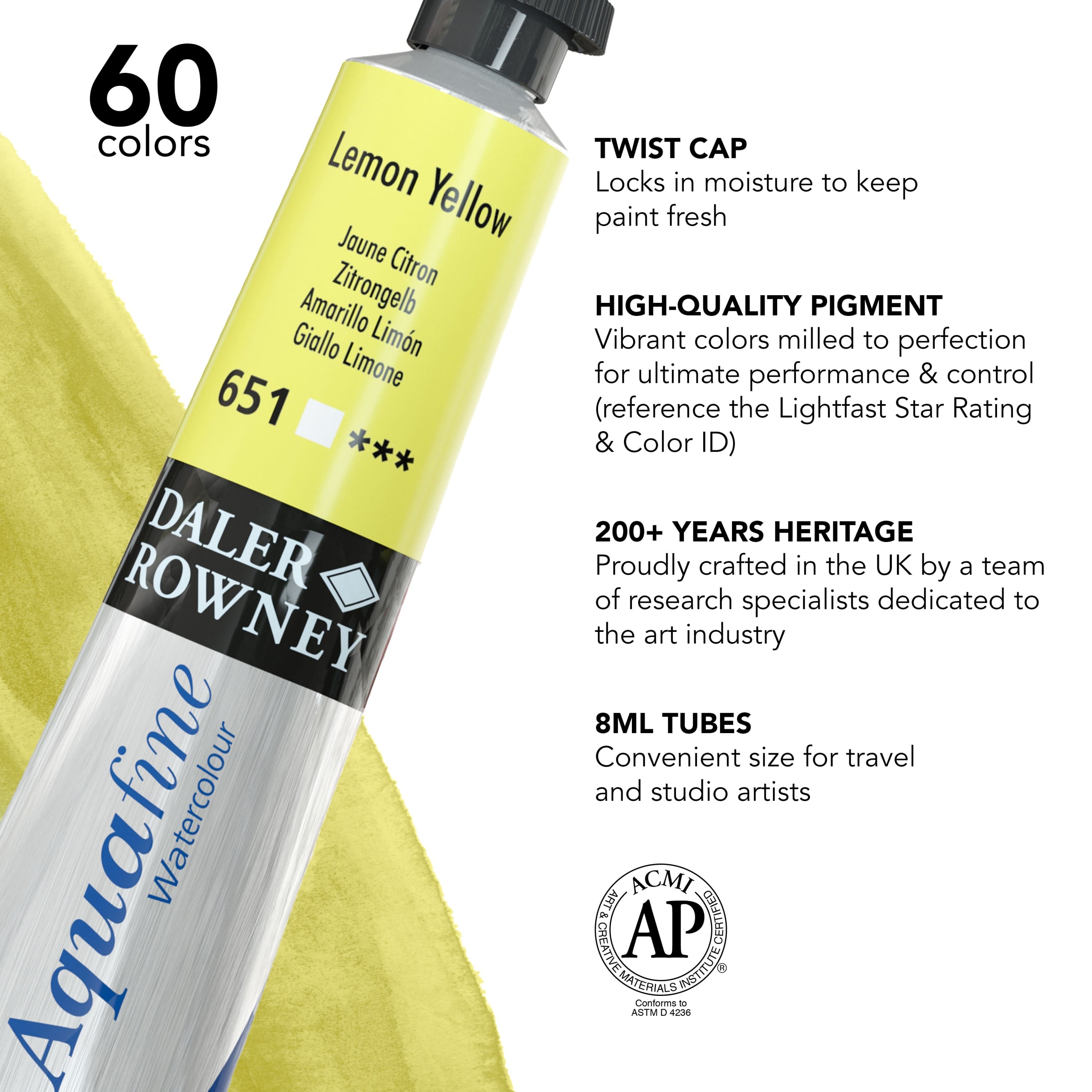 12 Pack: Daler-Rowney® Aquafine Watercolour Paint, 8mL